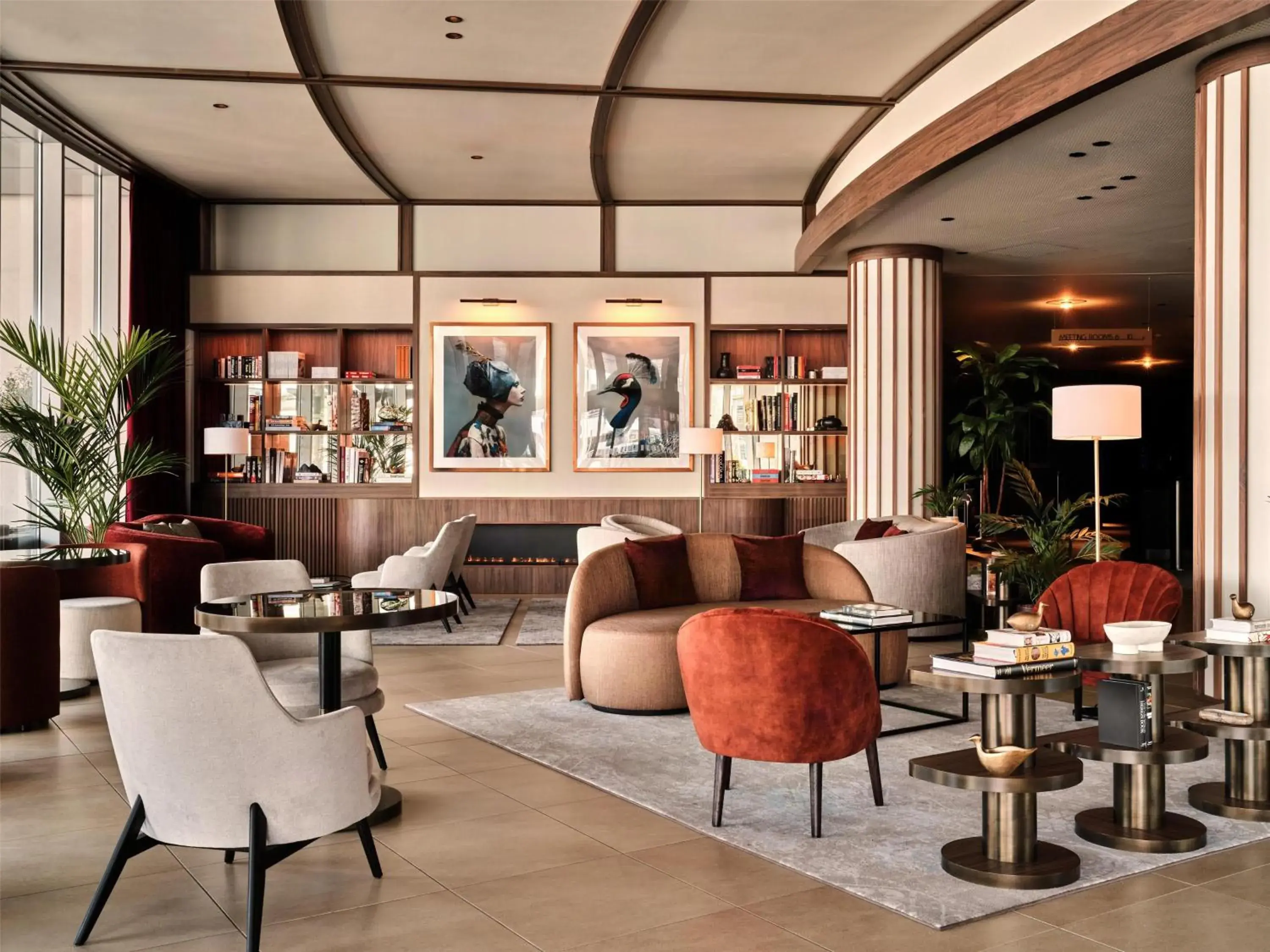 Lobby or reception in Radisson Blu Hotel, Hamburg Airport Lobby or reception in Radisson Blu Hotel, Hamburg Airport