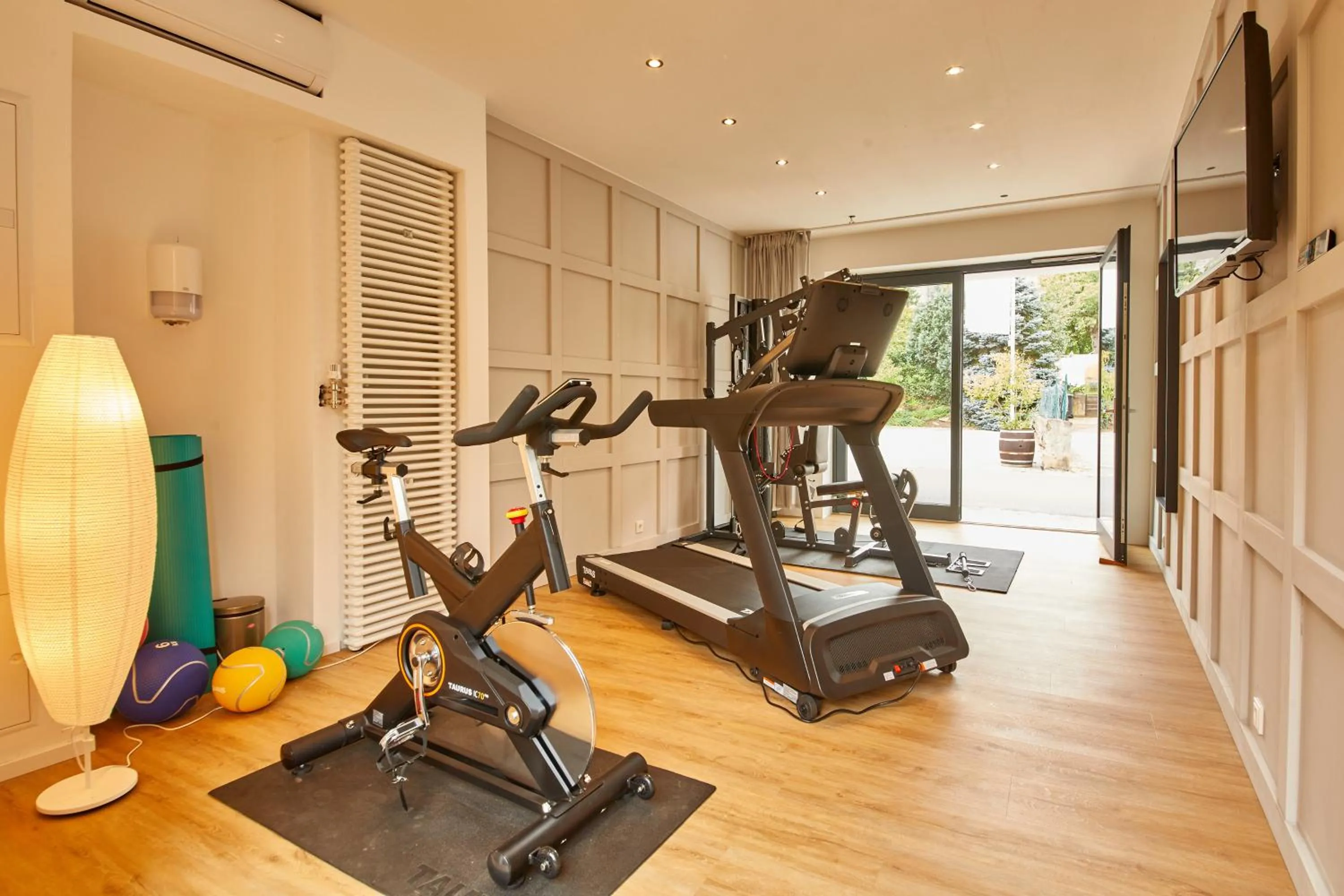 Fitness centre/facilities in Burgblickhotel