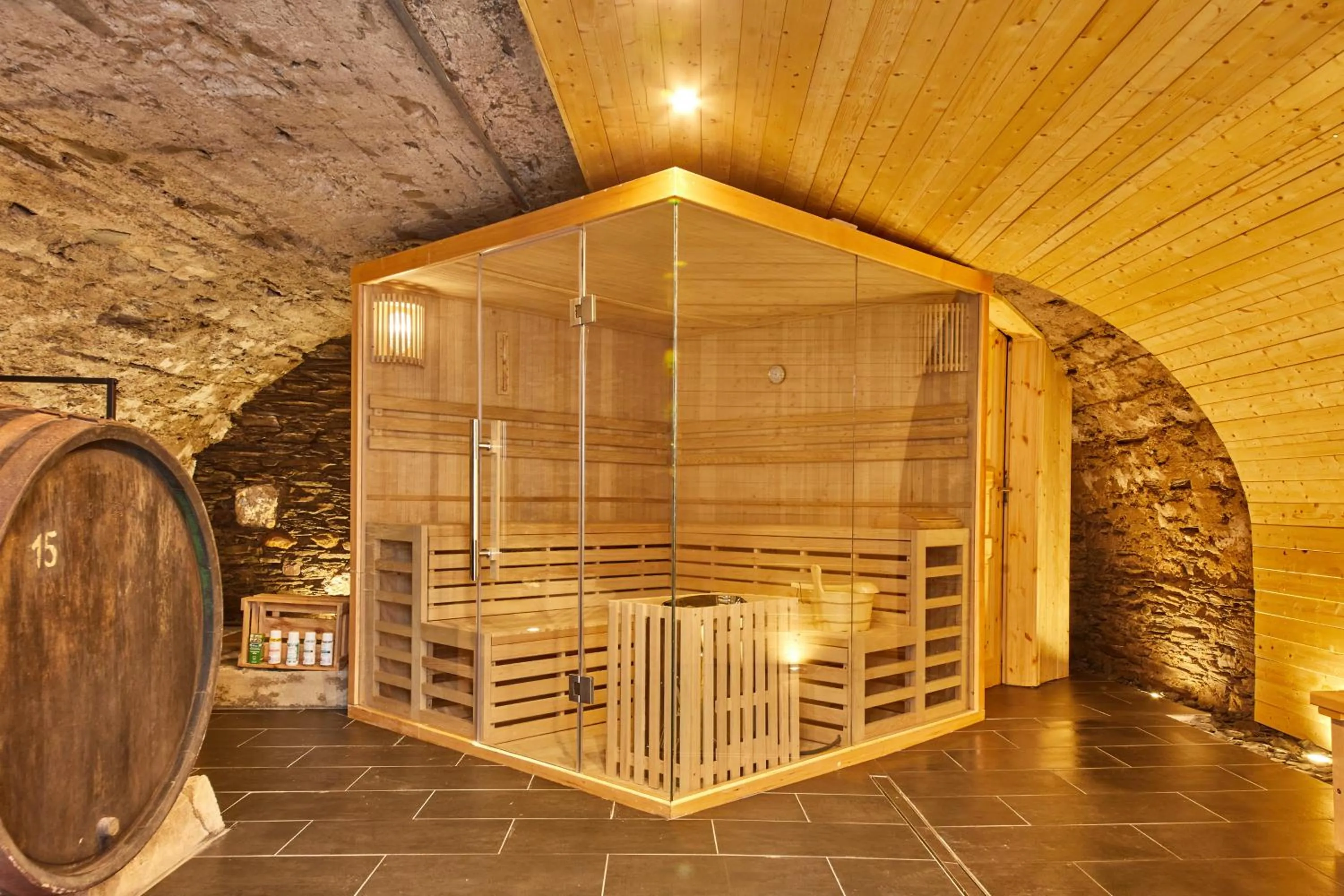 Sauna in Burgblickhotel