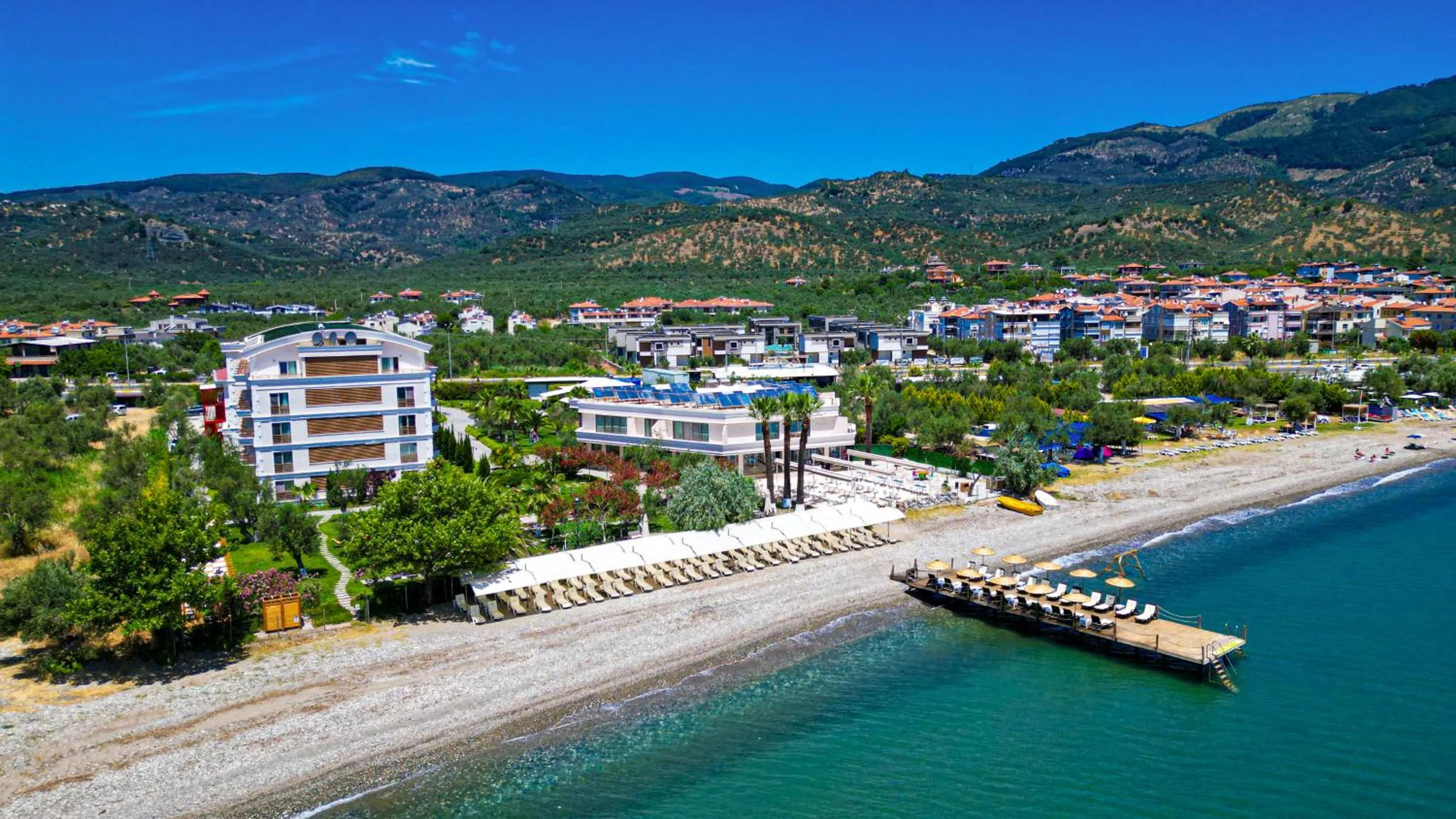 Property building in Rawda Resort Hotel Altinoluk