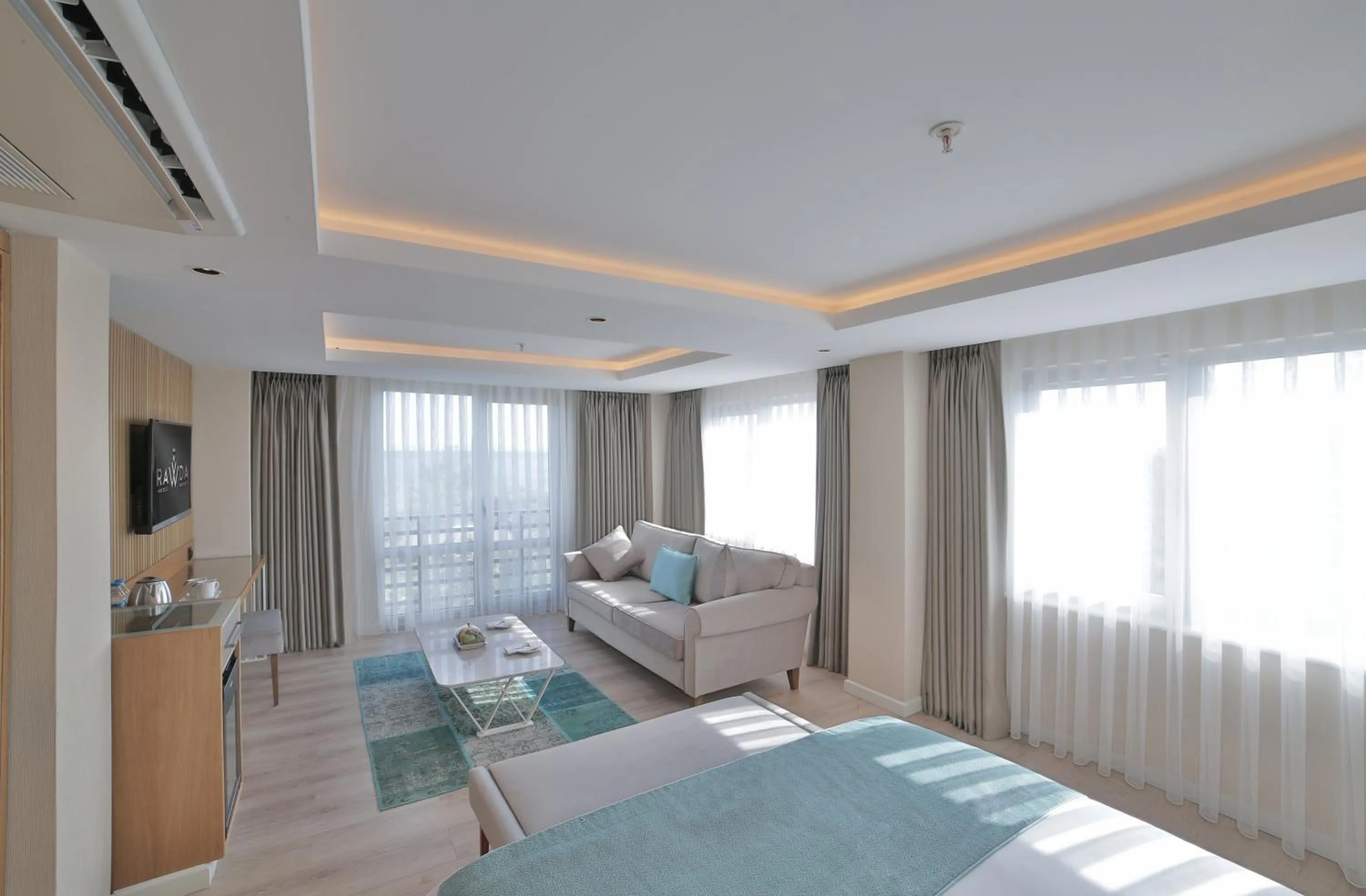 Living room in Rawda Resort Hotel Altinoluk