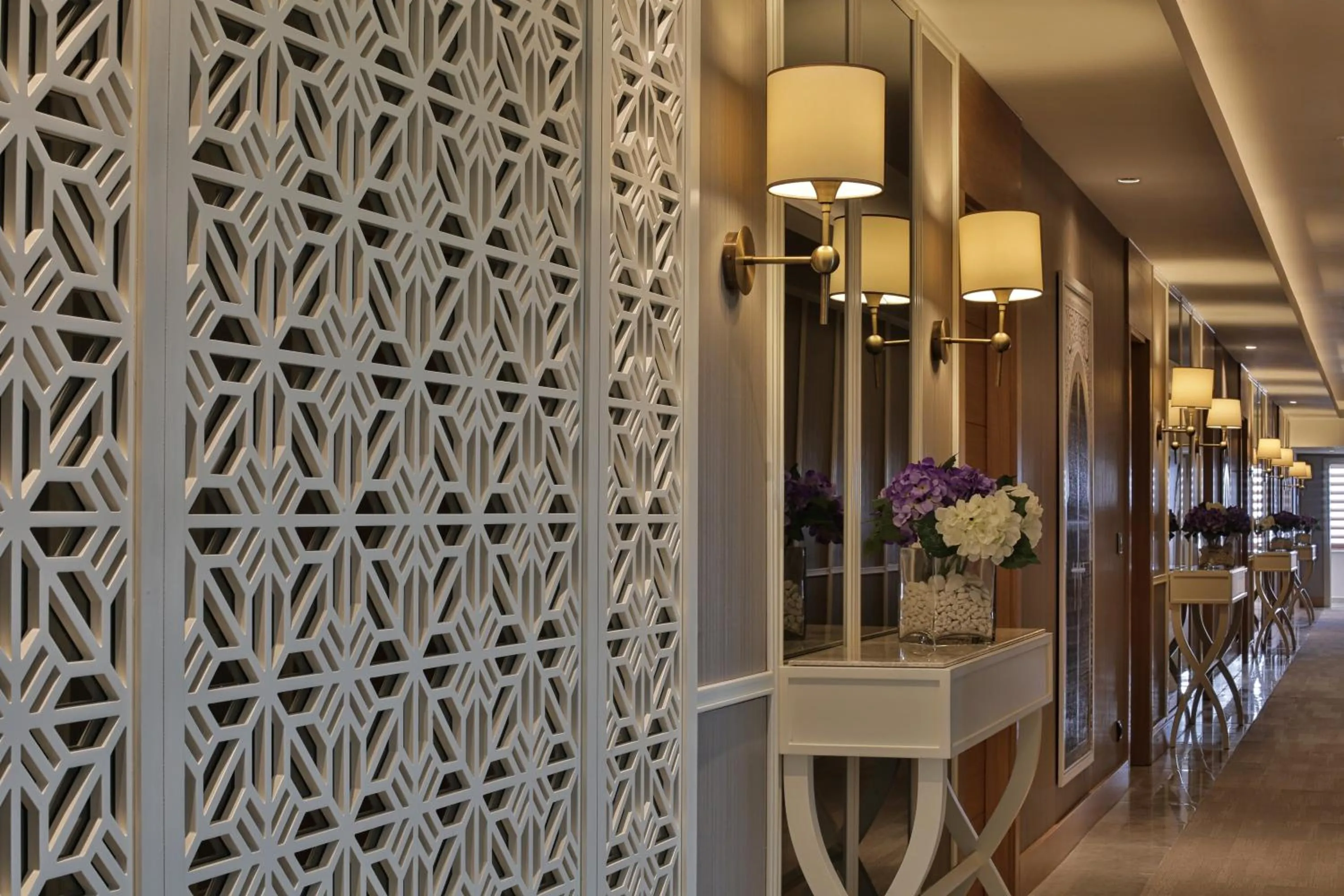 Decorative detail in Rawda Resort Hotel Altinoluk