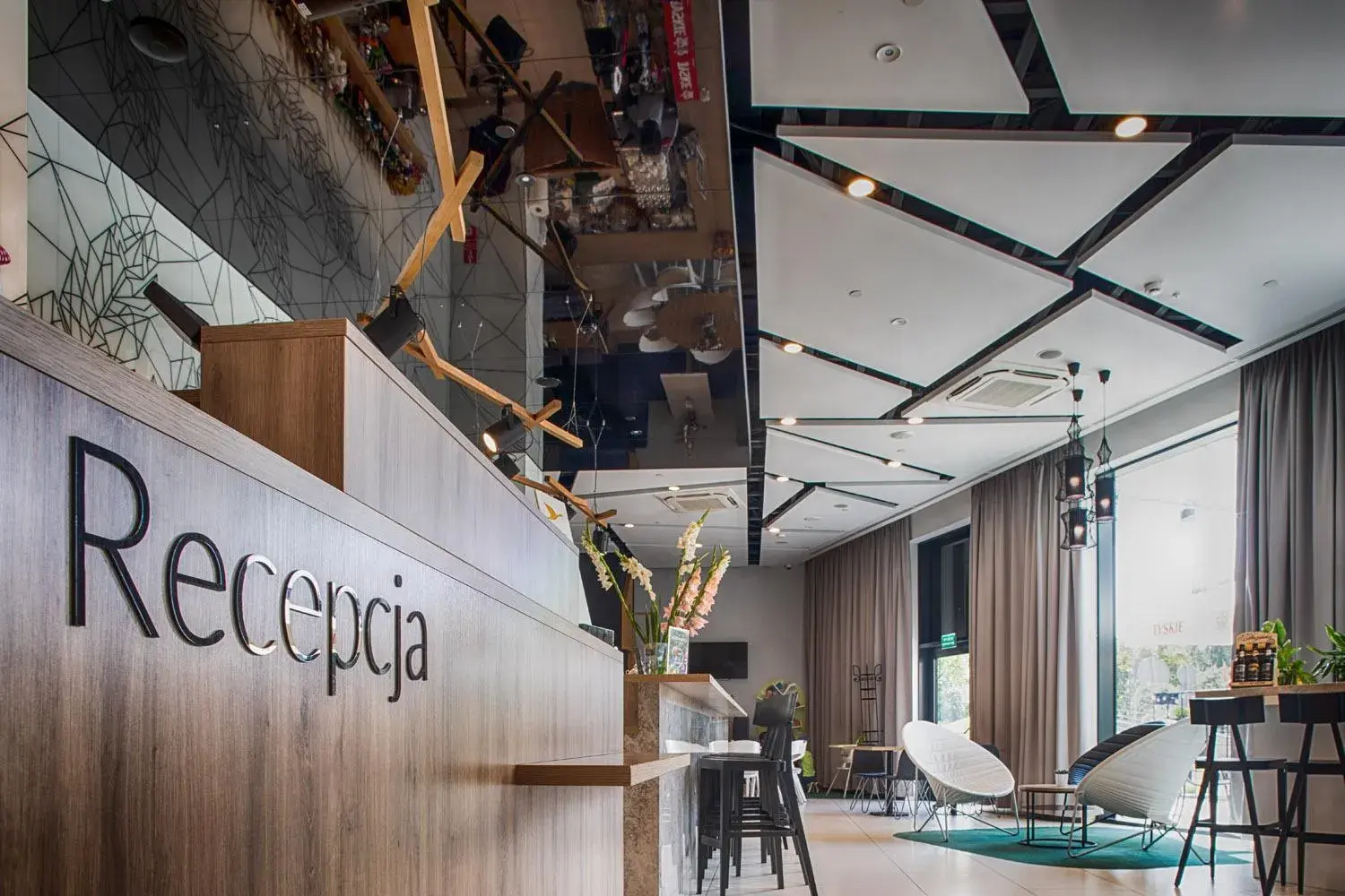 Lobby or reception in ibis Styles Bialystok Lobby or reception in ibis Styles Bialystok