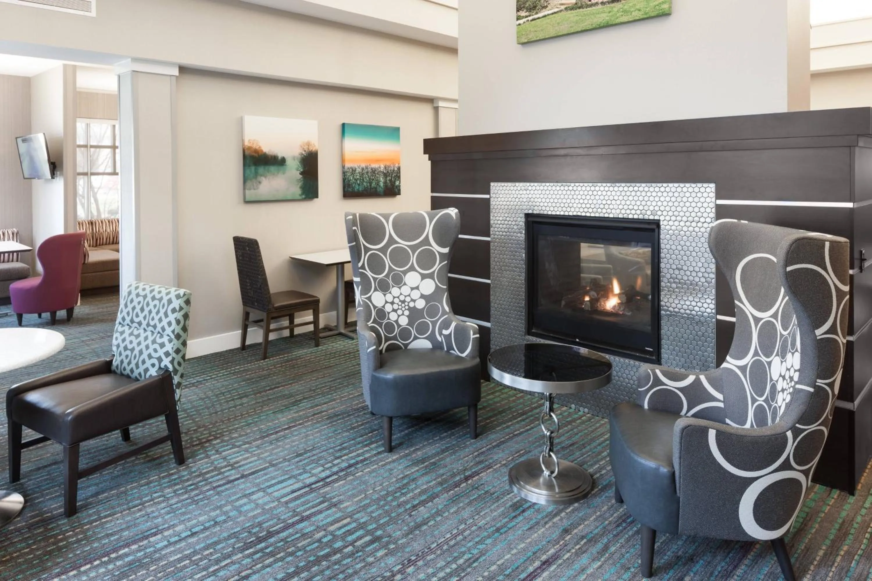 Lobby or reception in Residence Inn by Marriott Franklin Cool Springs