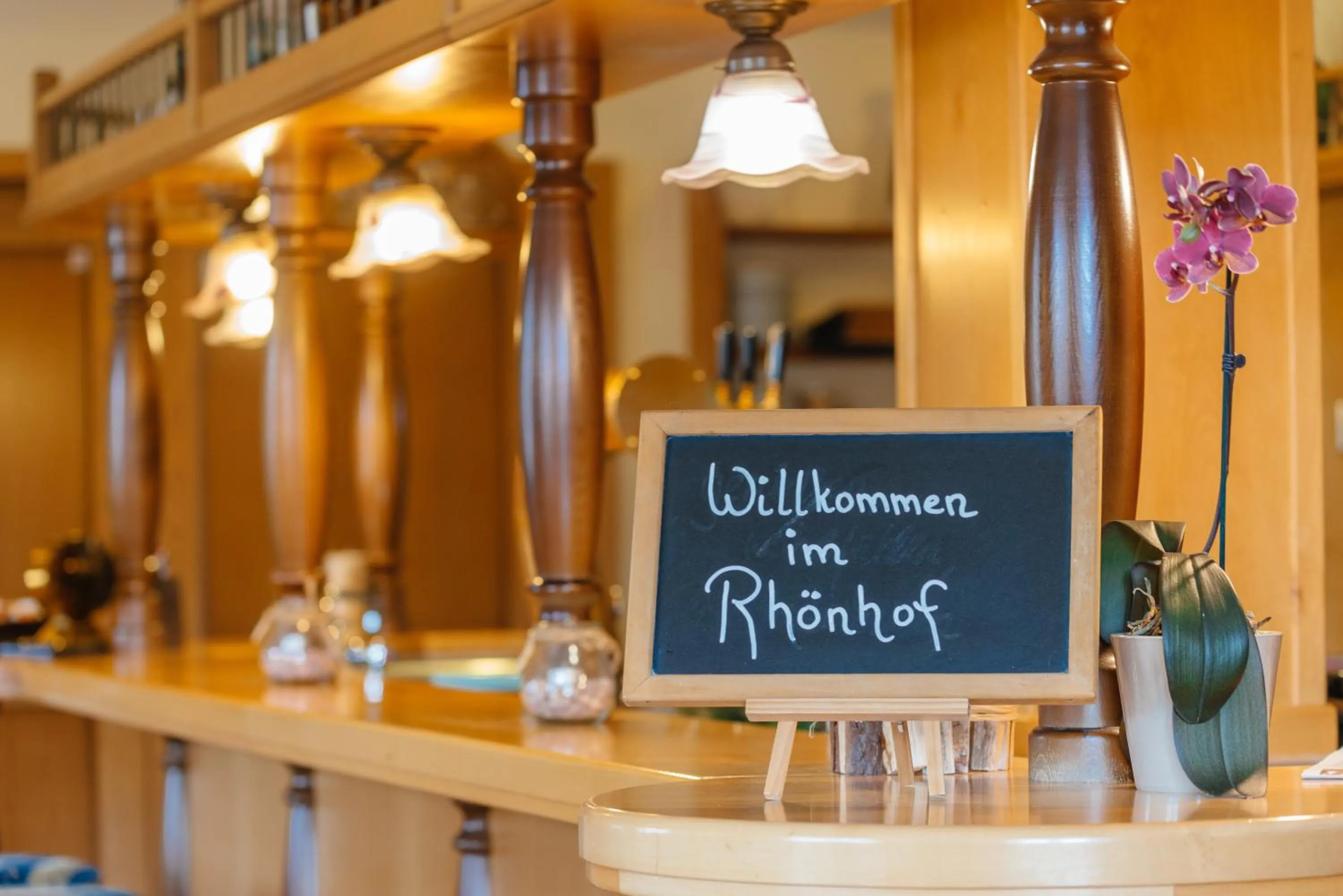 Lobby or reception in Hotel Rhönhof