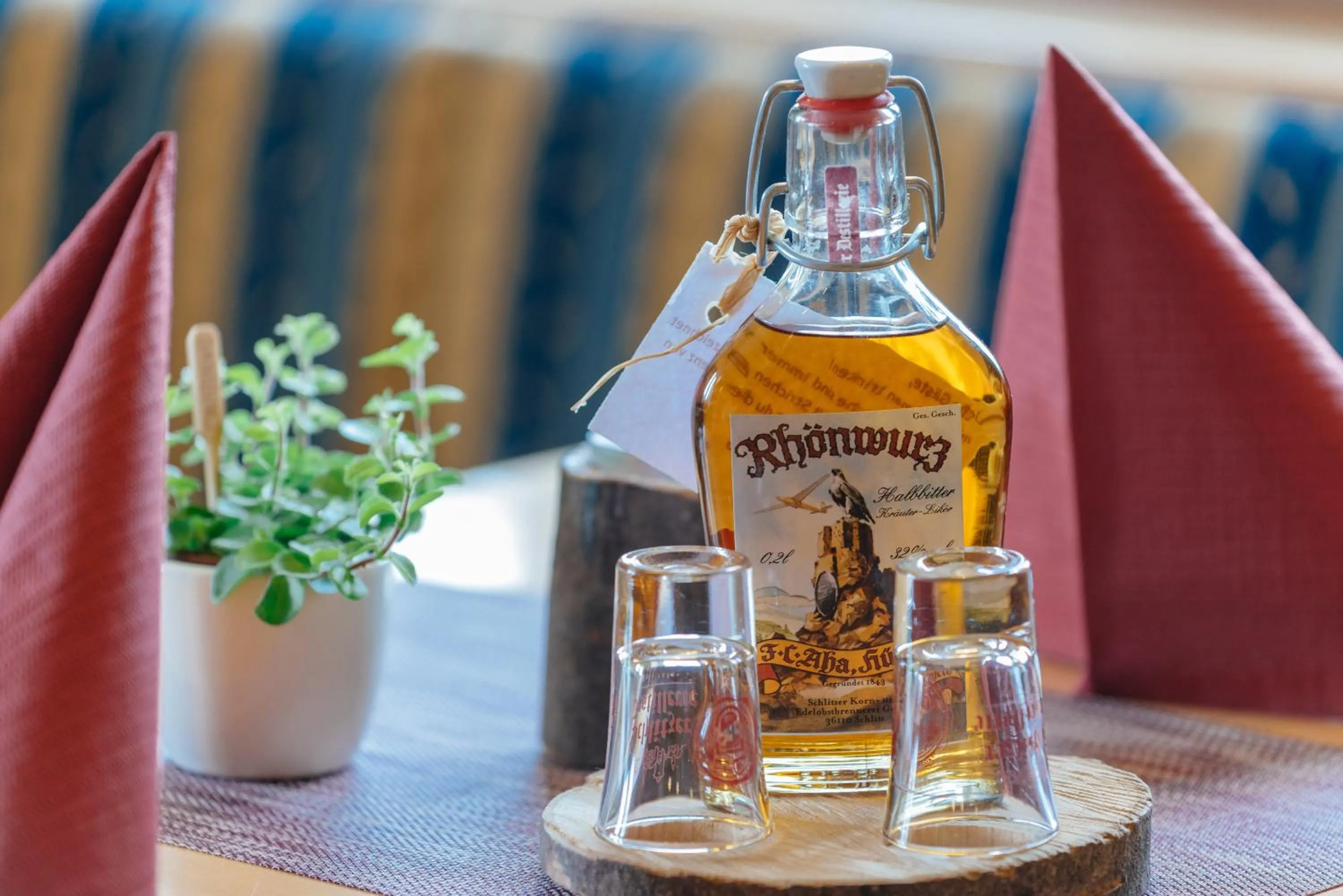 Alcoholic drinks in Hotel Rhönhof