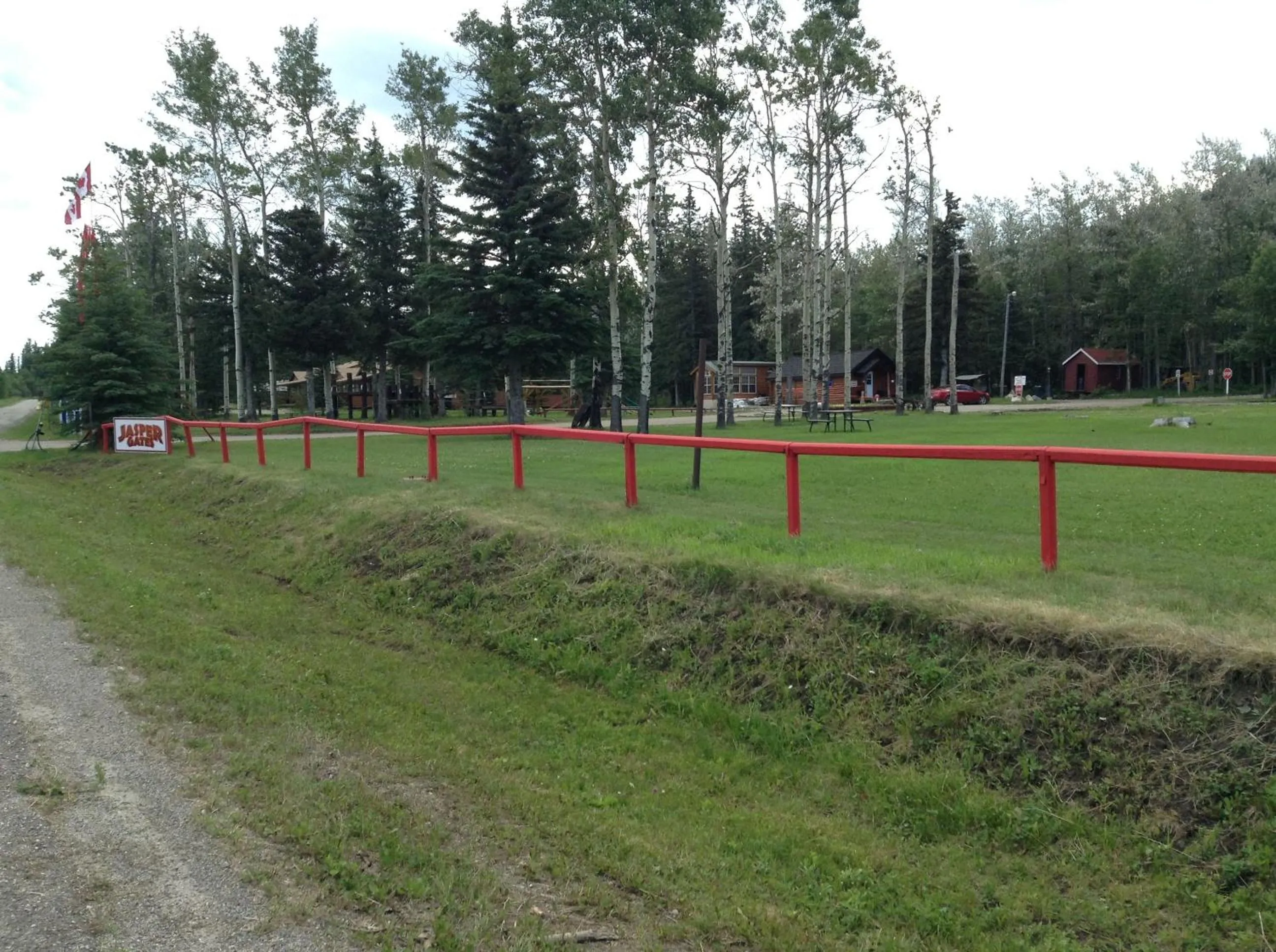 Facade/entrance in Jasper Gates Resort