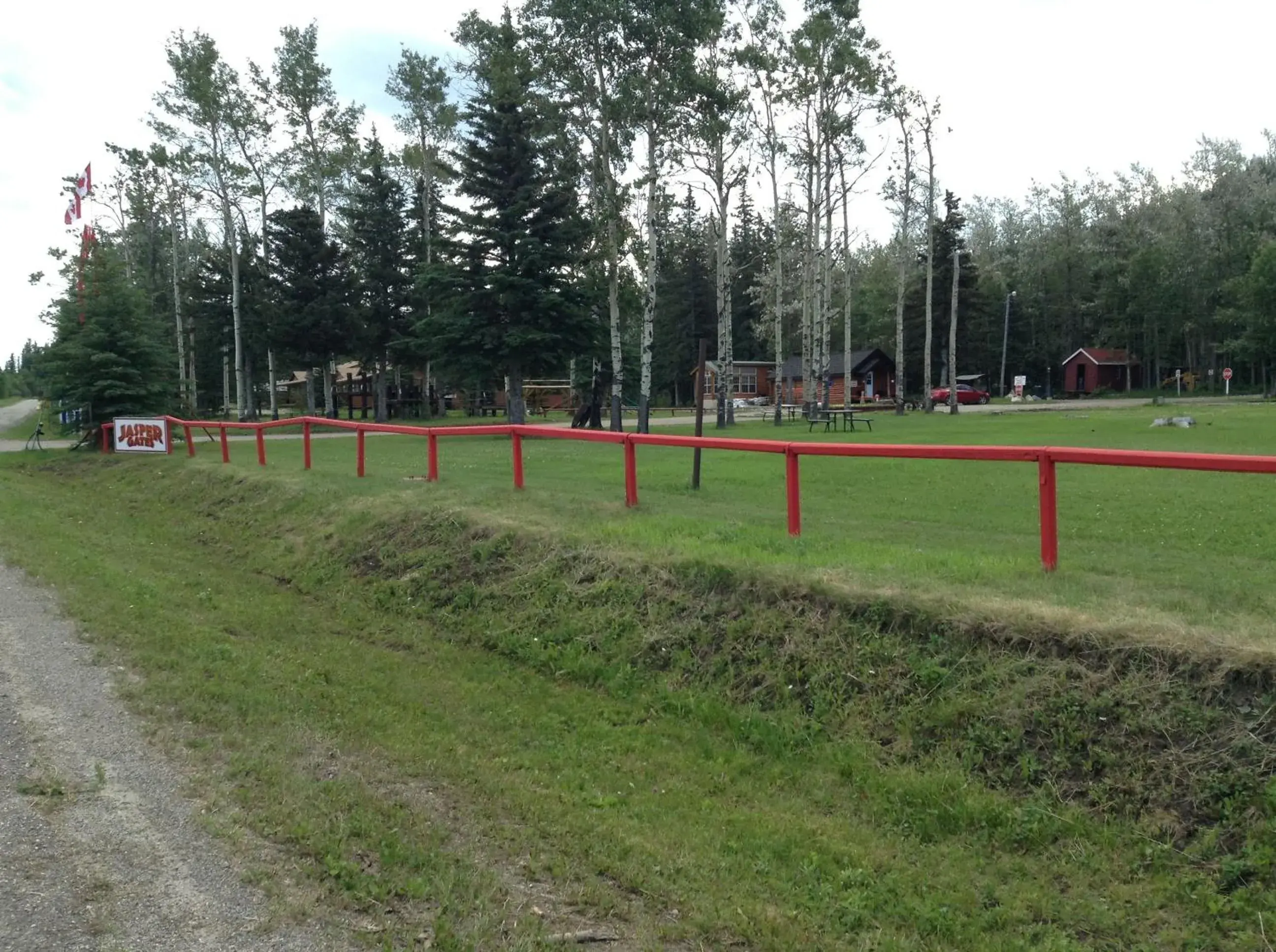 Facade/entrance in Jasper Gates Resort Facade/entrance in Jasper Gates Resort