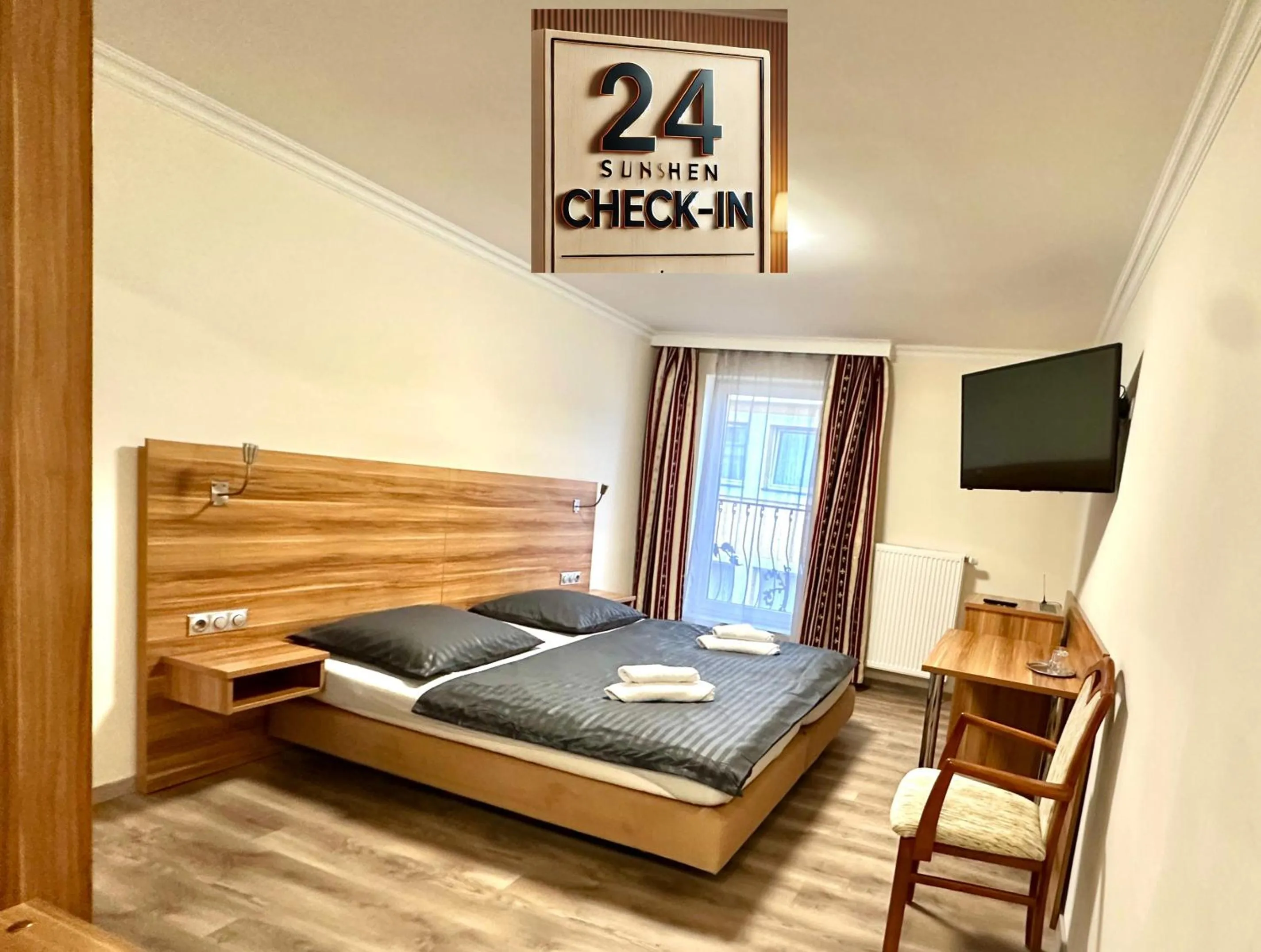 Bed in Hotel Kennedy