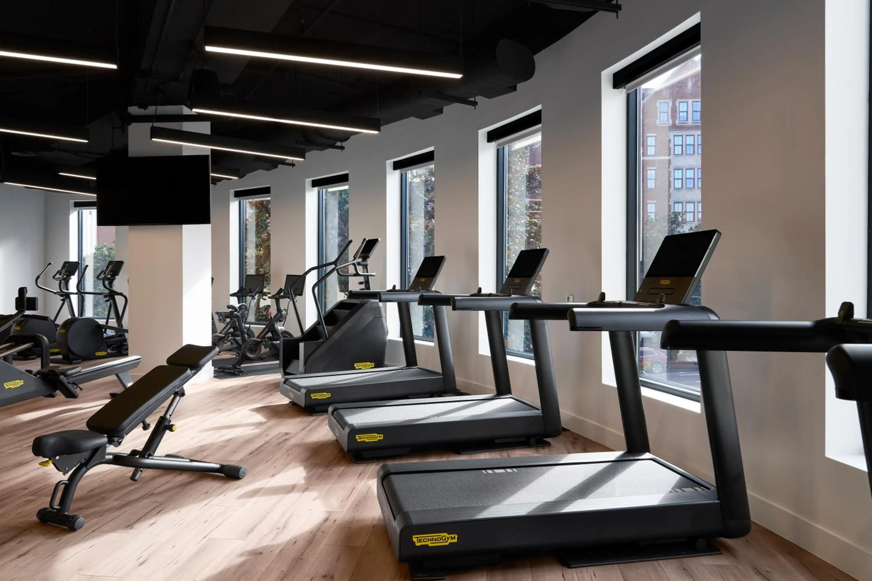 Fitness centre/facilities in Loews Nashville Hotel at Vanderbilt Plaza
