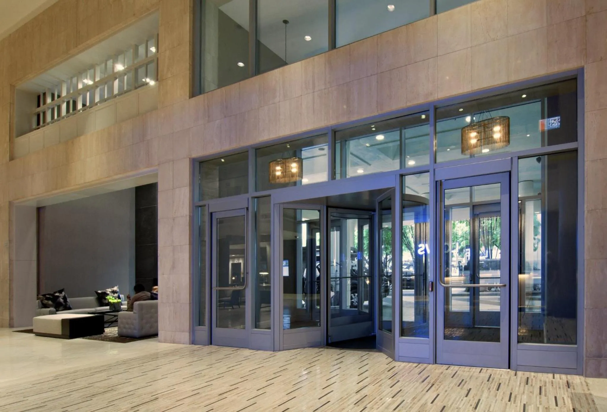 Lobby or reception in Loews Nashville Hotel at Vanderbilt Plaza