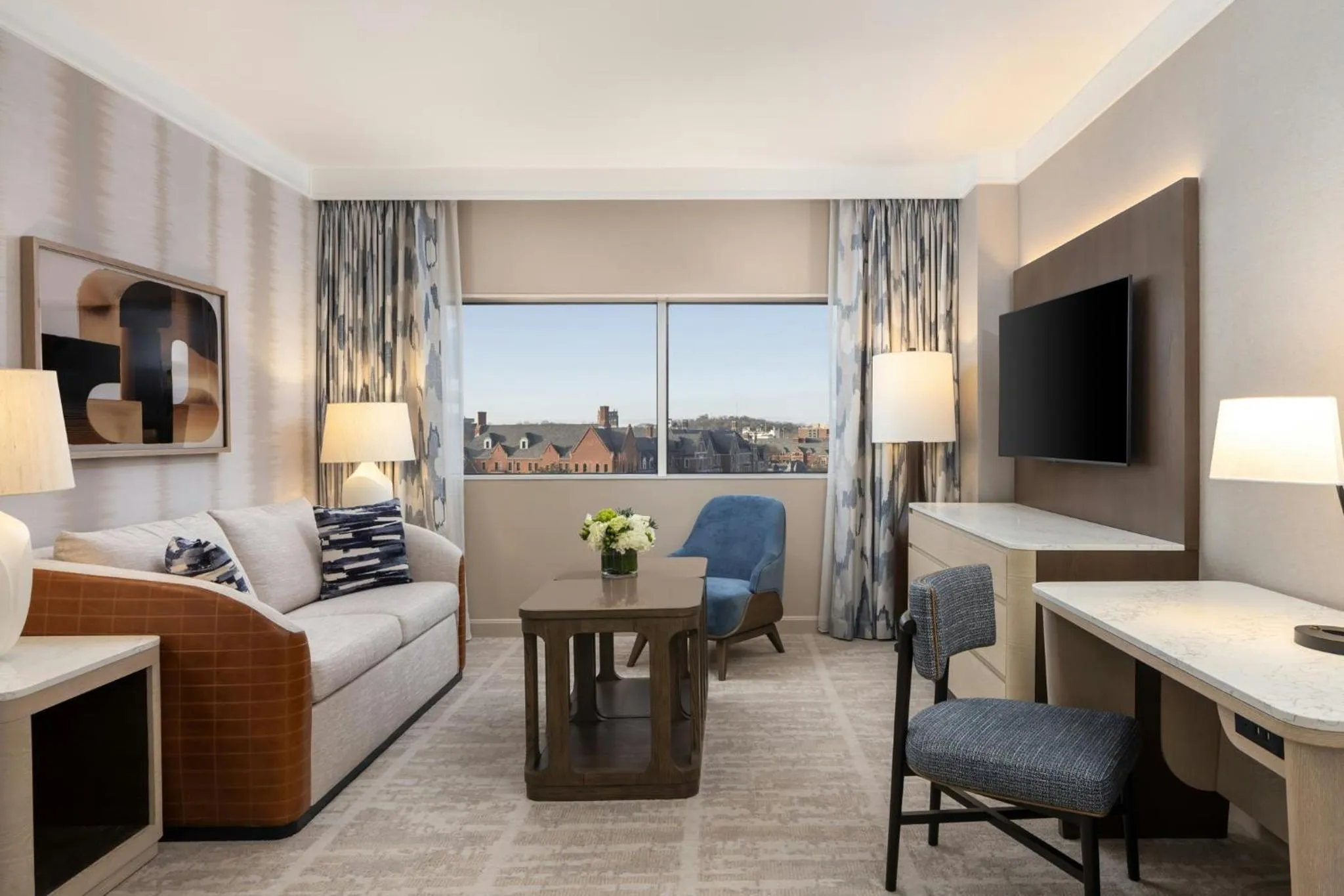 Photo of the whole room in Loews Nashville Hotel at Vanderbilt Plaza