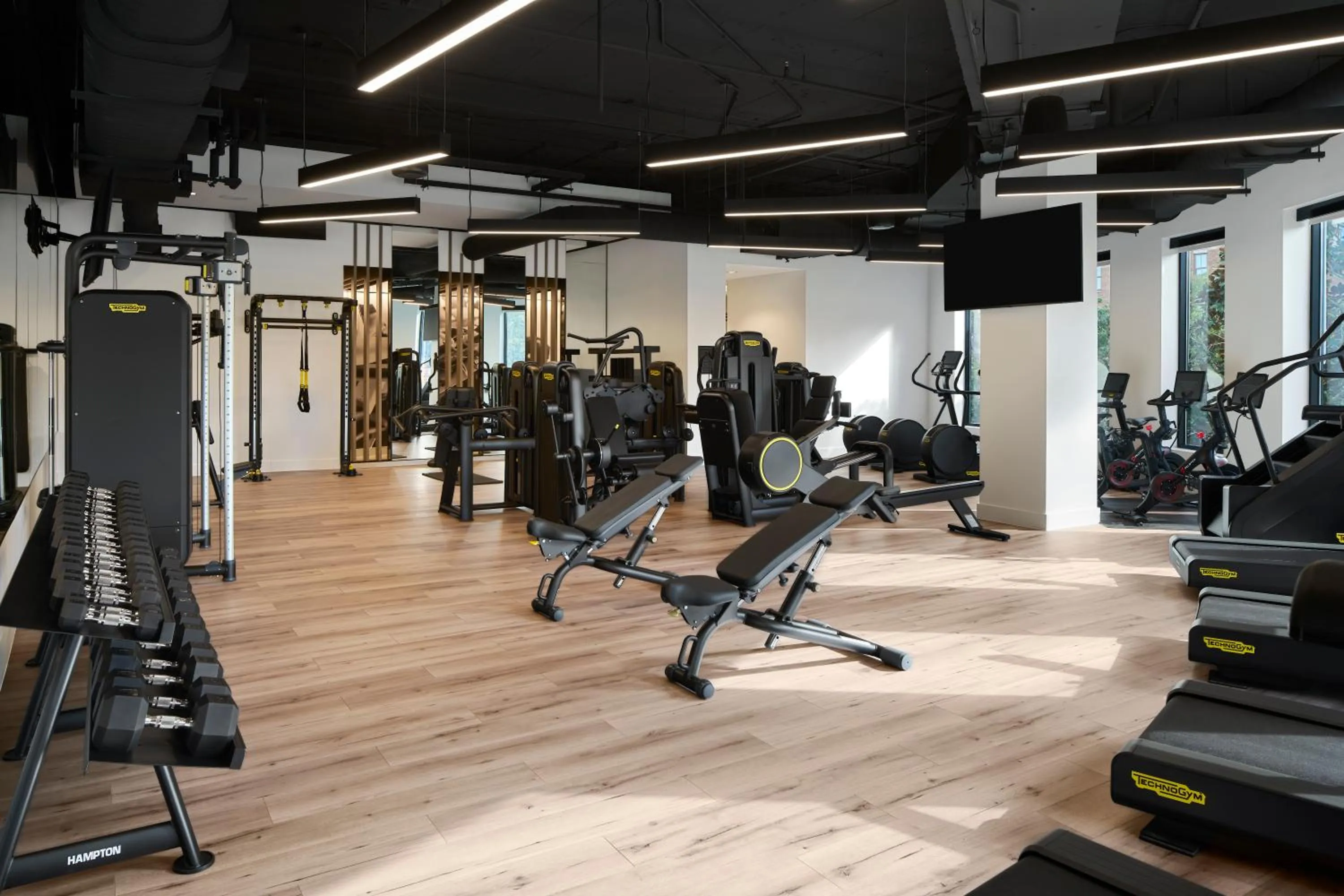 Fitness centre/facilities in Loews Nashville Hotel at Vanderbilt Plaza