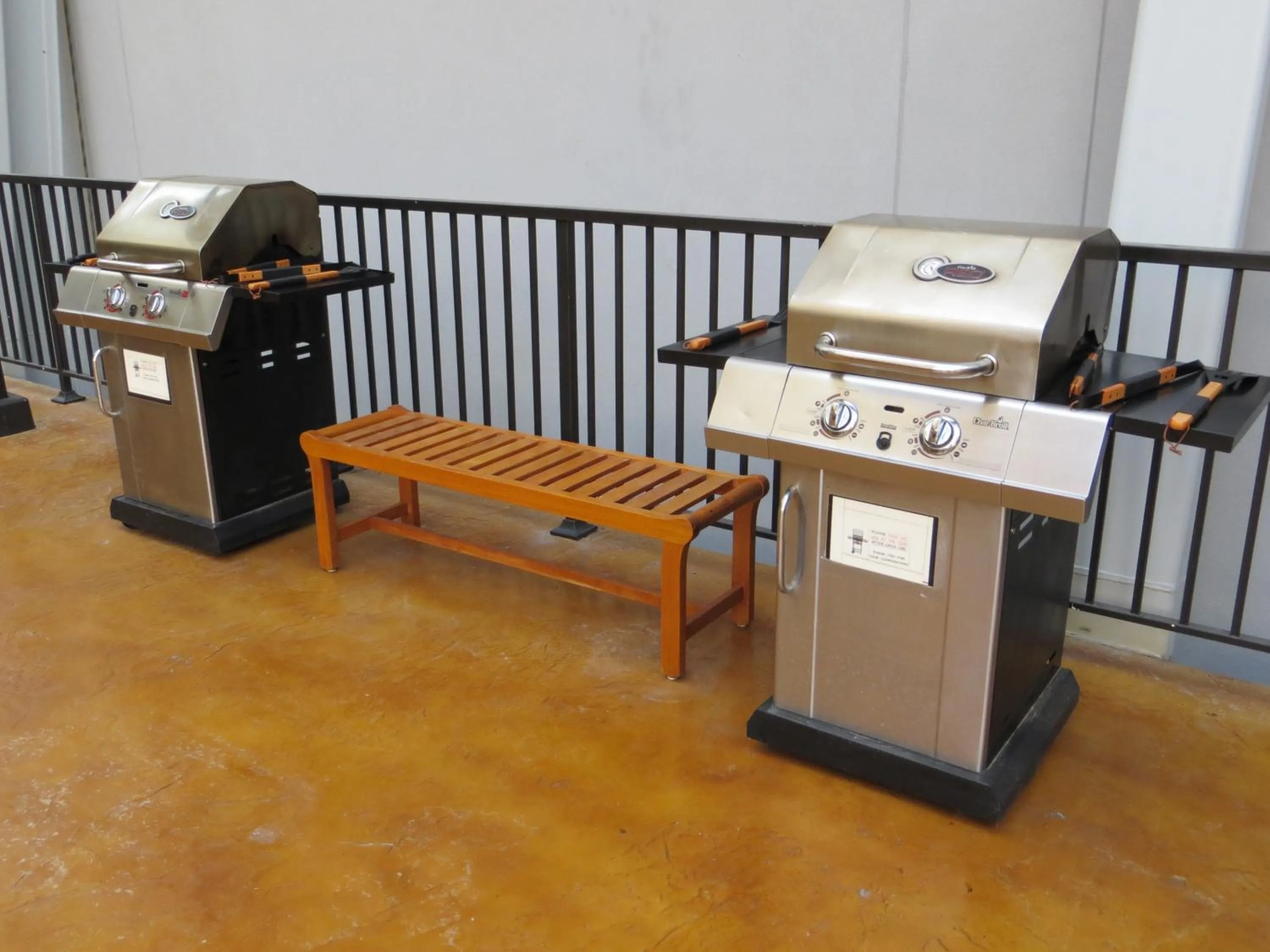 Patio in Jockey Resort Suites Center Strip