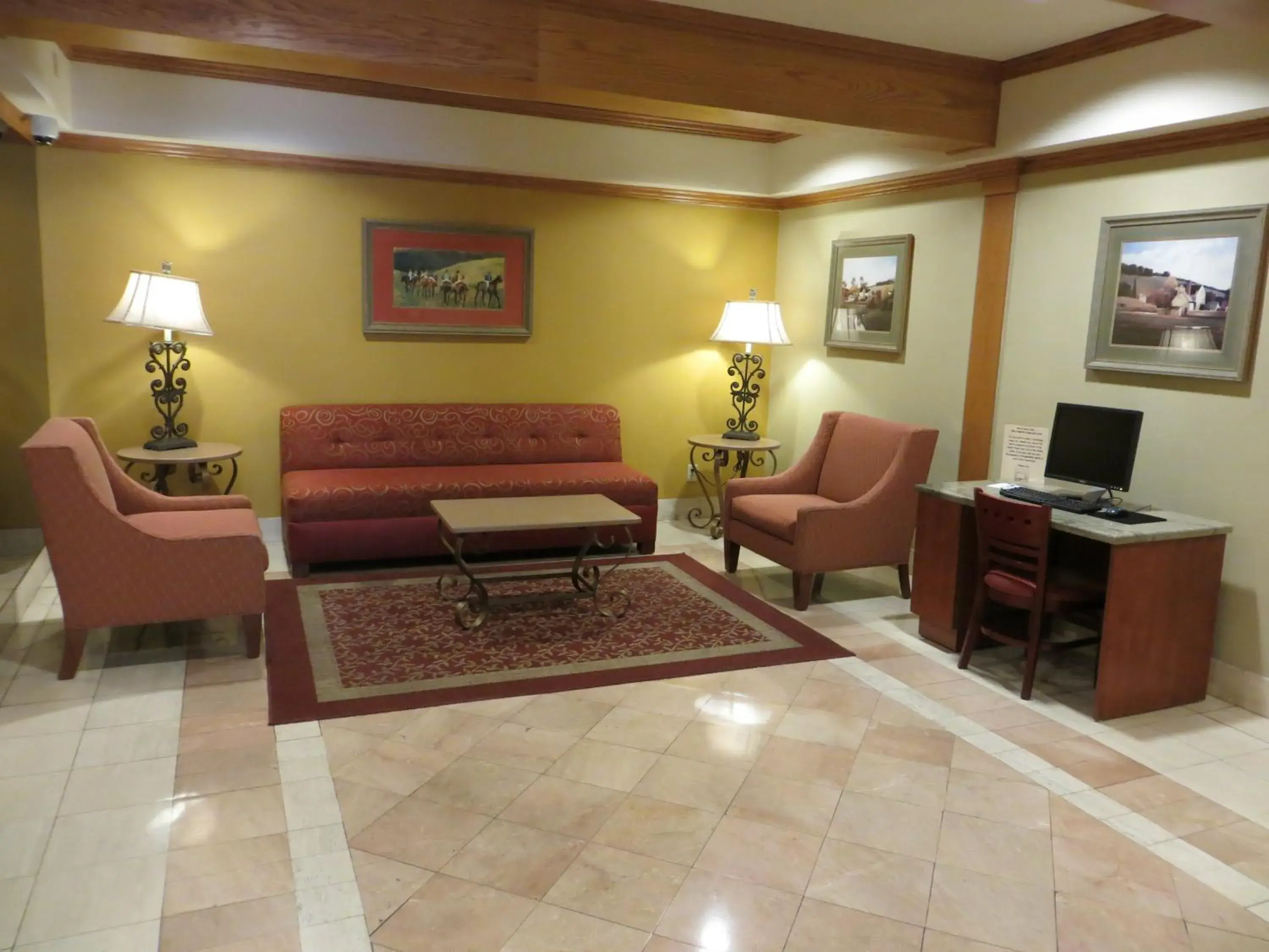 Lobby or reception in Jockey Resort Suites Center Strip Lobby or reception in Jockey Resort Suites Center Strip
