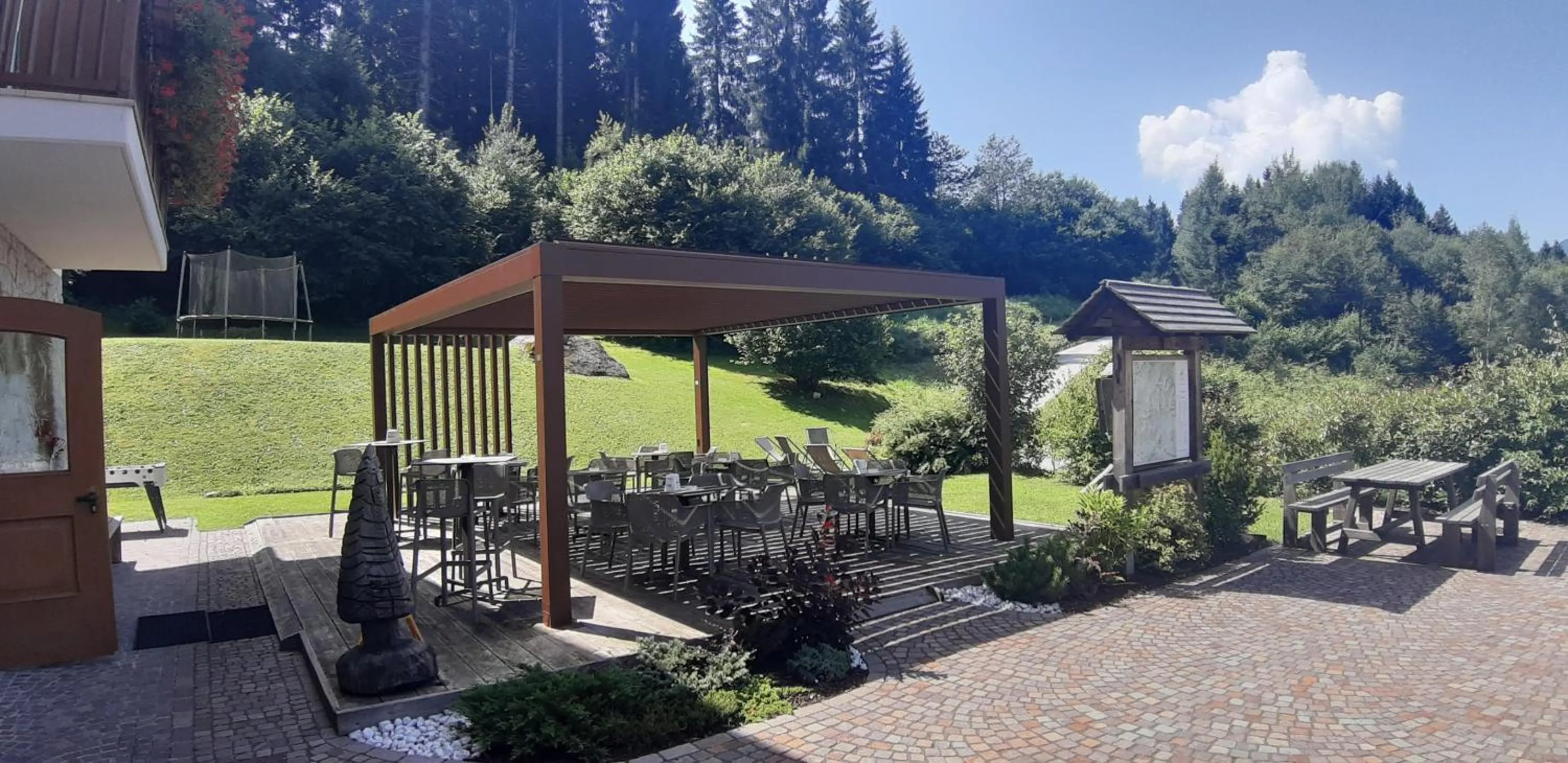 Property building in Albergo Chalet Abete Rosso