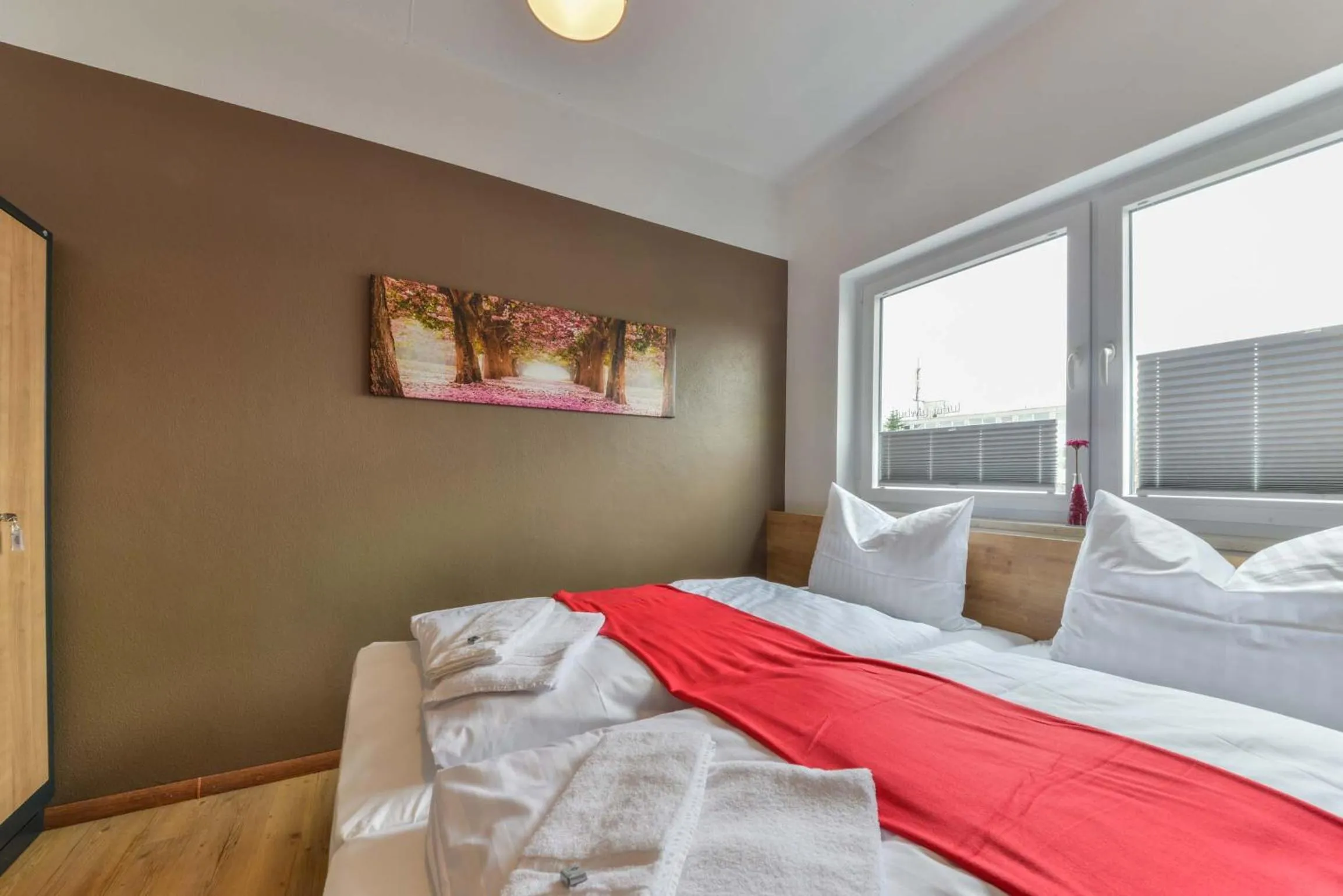 Photo of the whole room, Bed in My Hostel