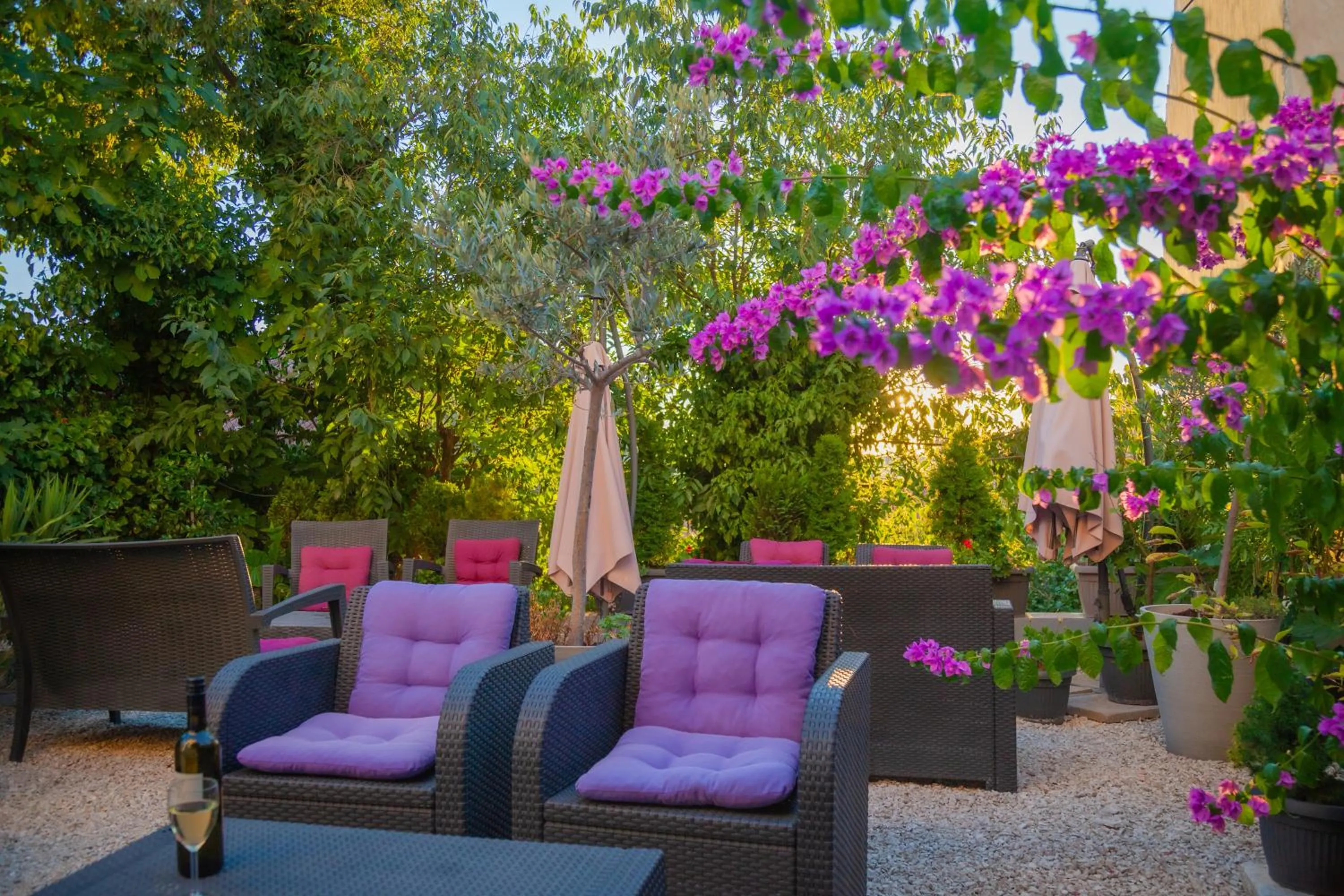 Garden in Captain Emo City Apartments