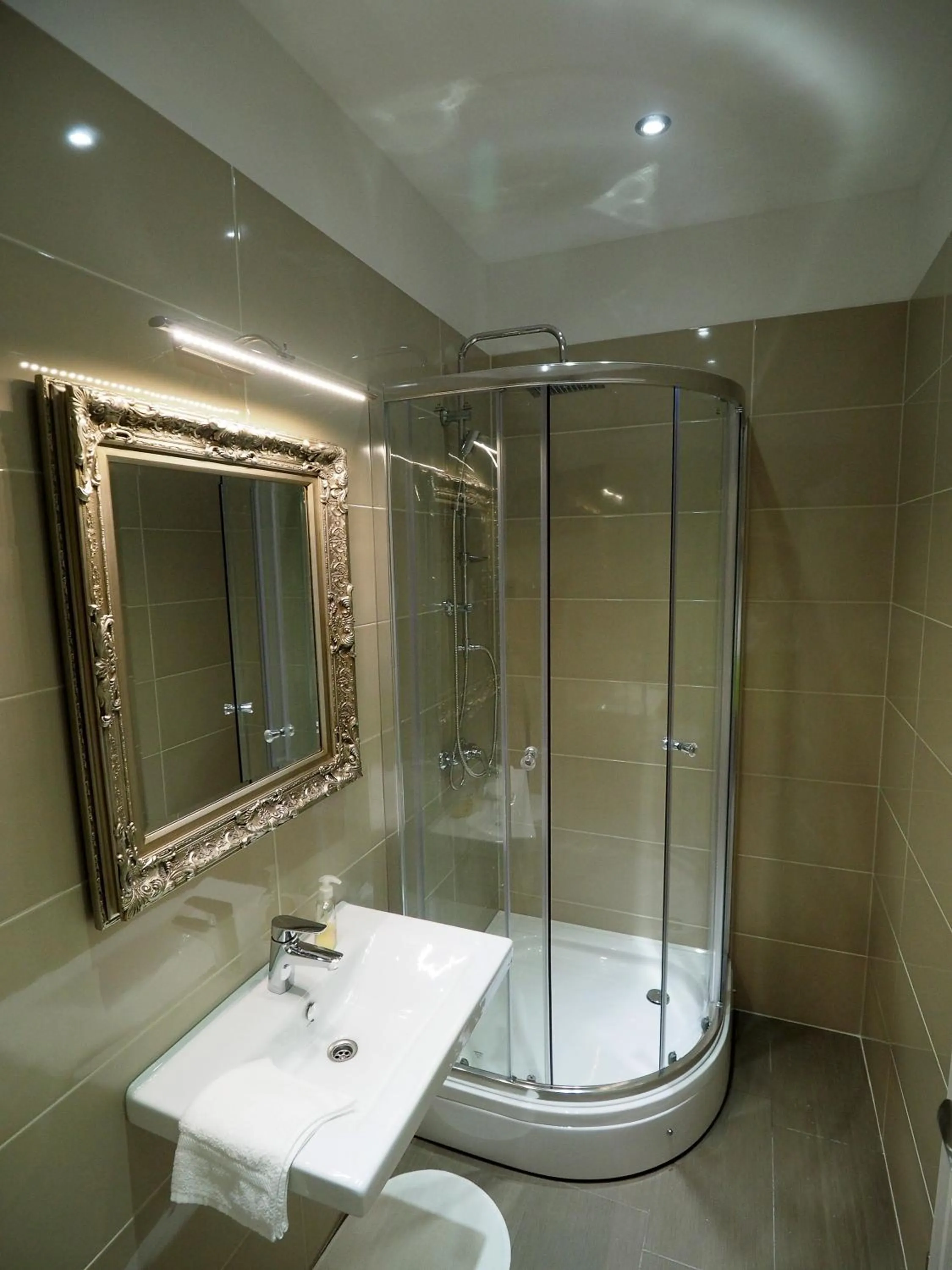 Bathroom in Captain Emo City Apartments