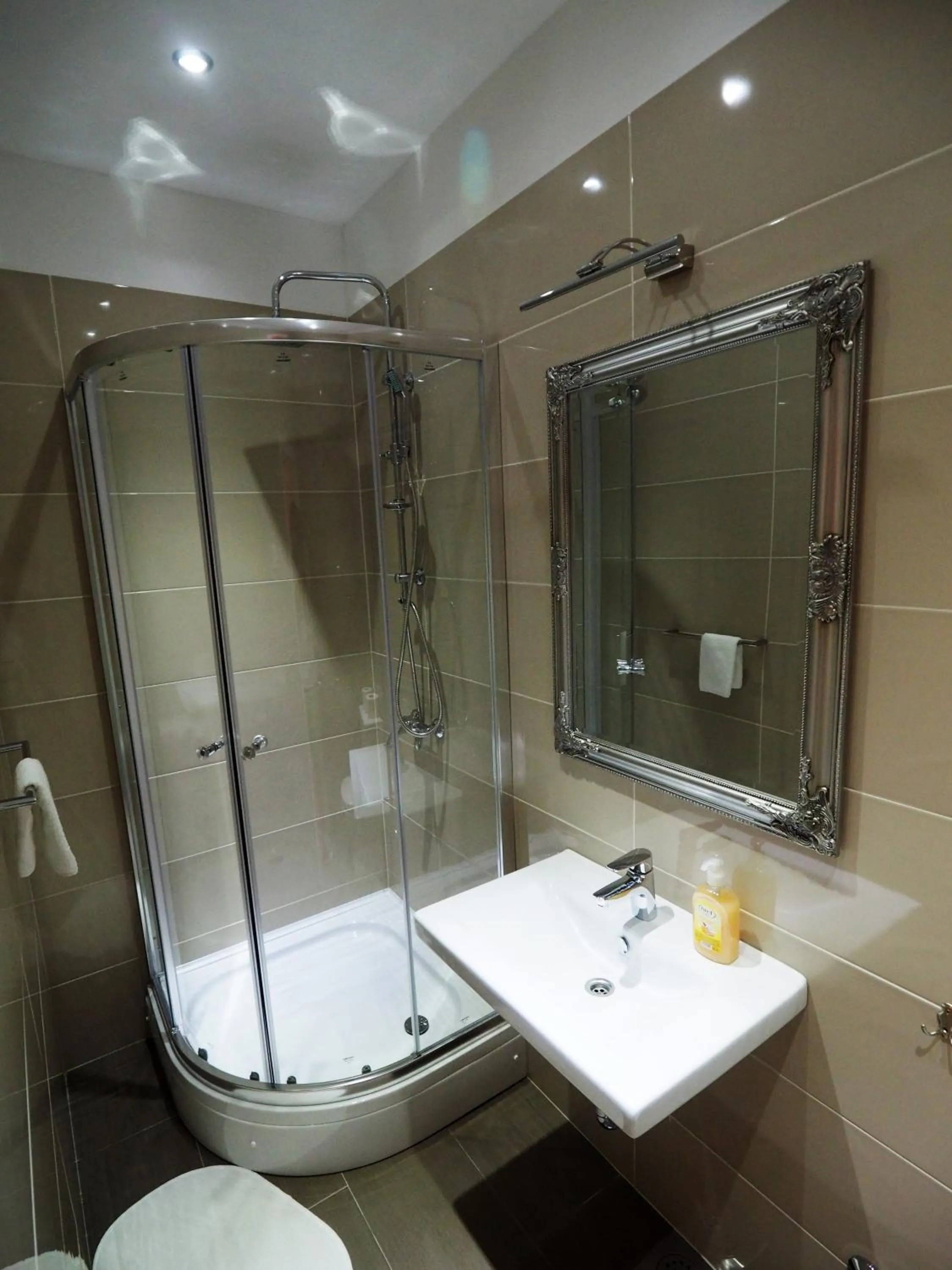 Bathroom in Captain Emo City Apartments