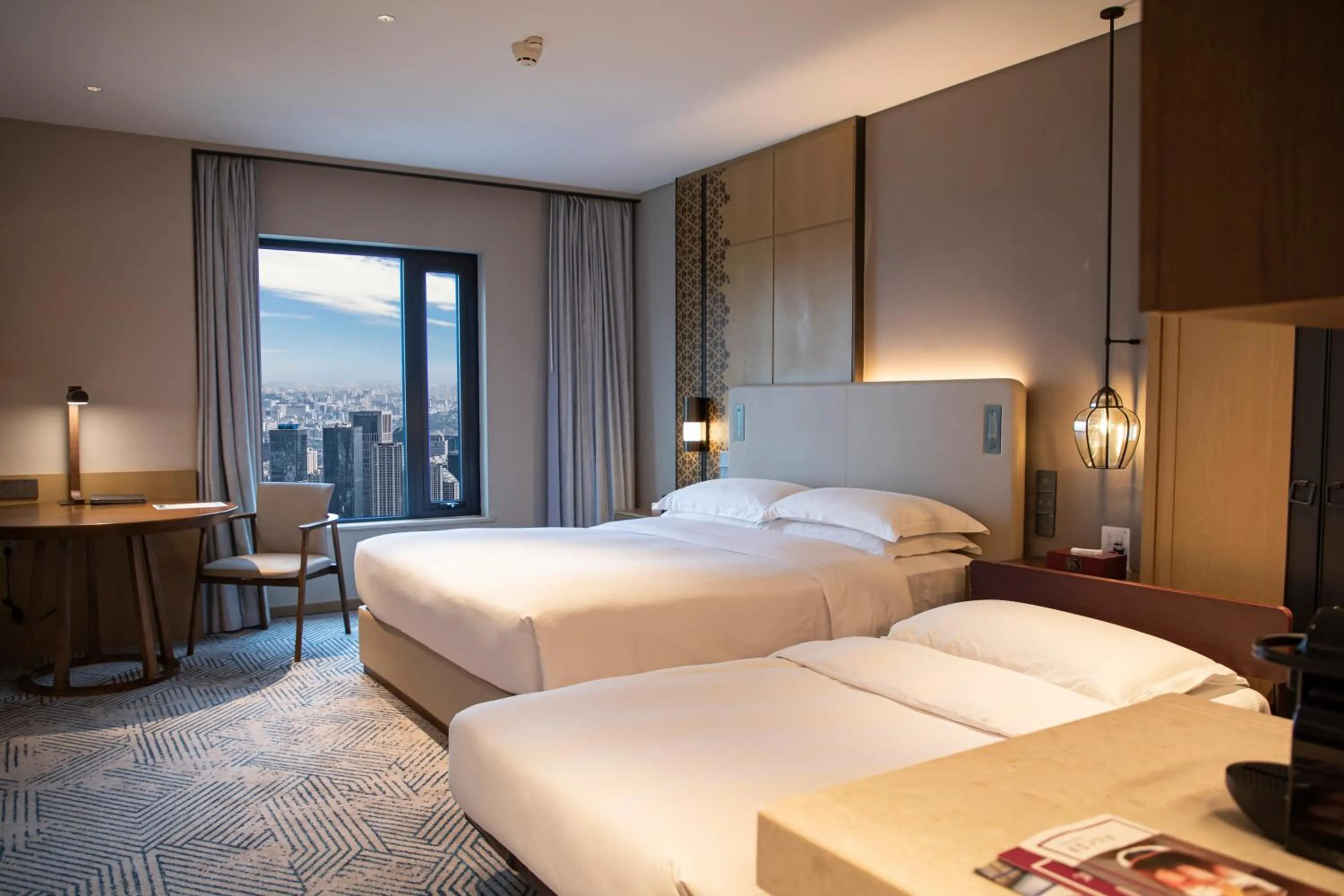 Bedroom, Bed in Hilton Beijing