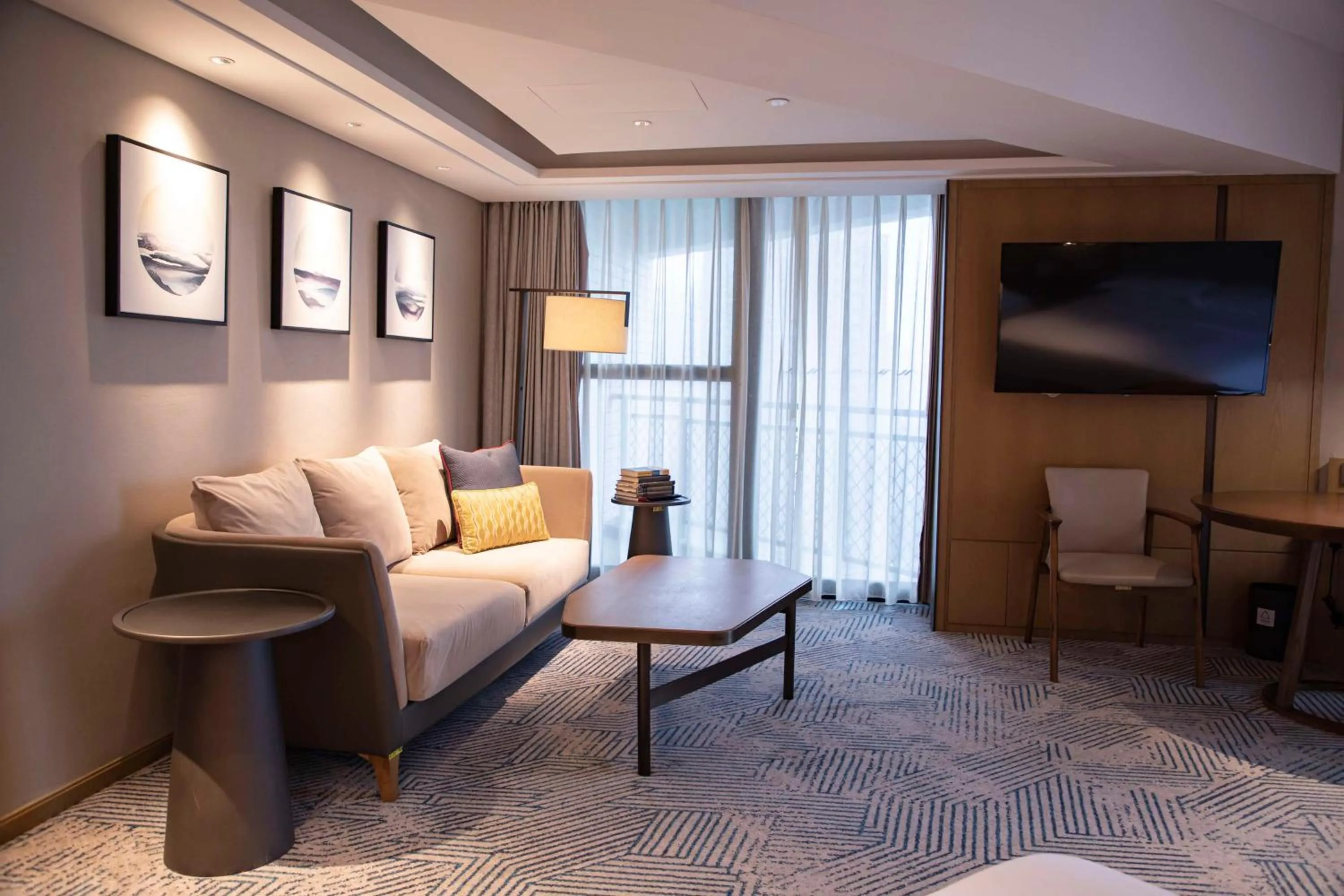 Living room in Hilton Beijing