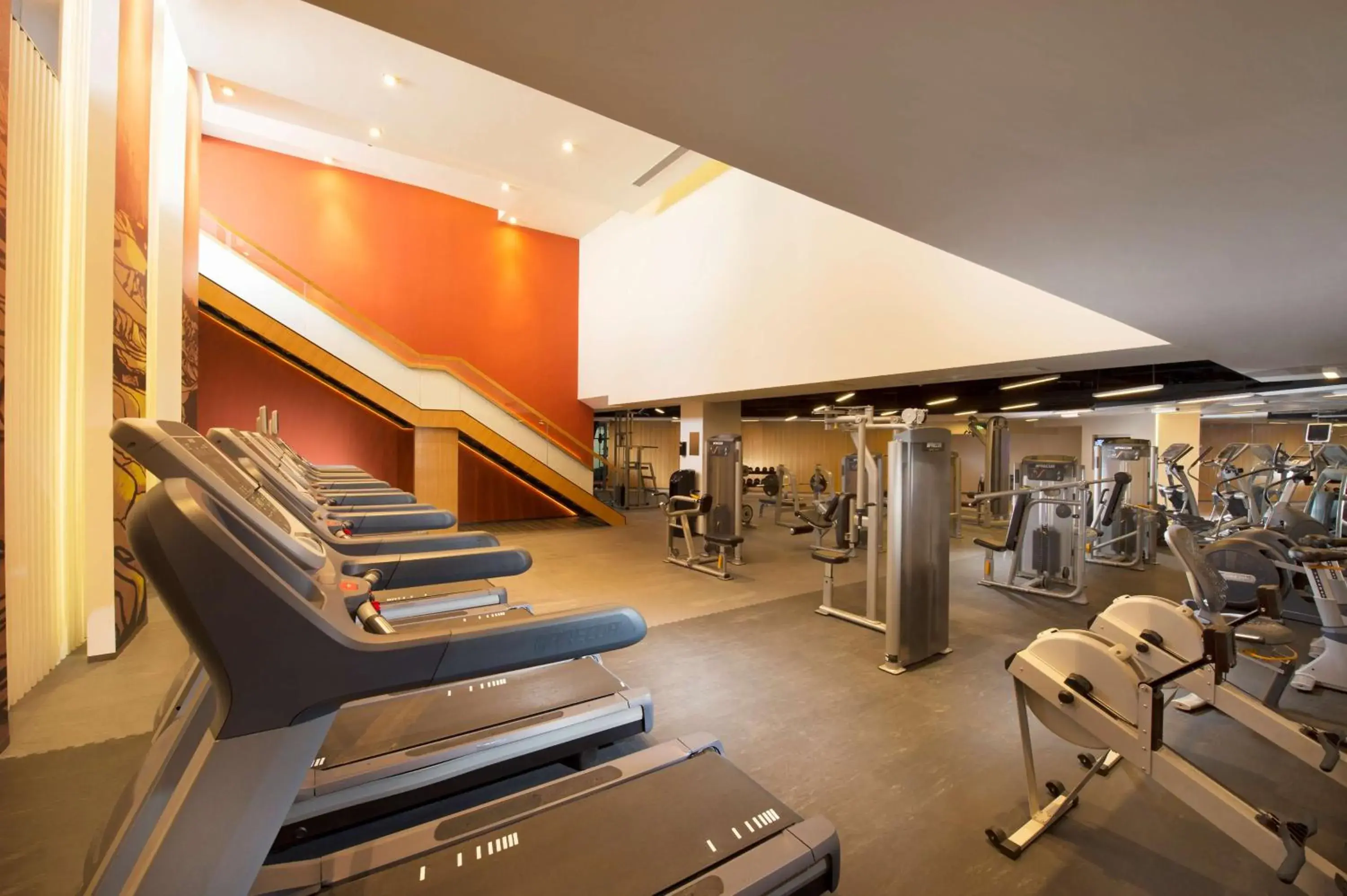 Fitness centre/facilities in Hilton Beijing Fitness centre/facilities in Hilton Beijing