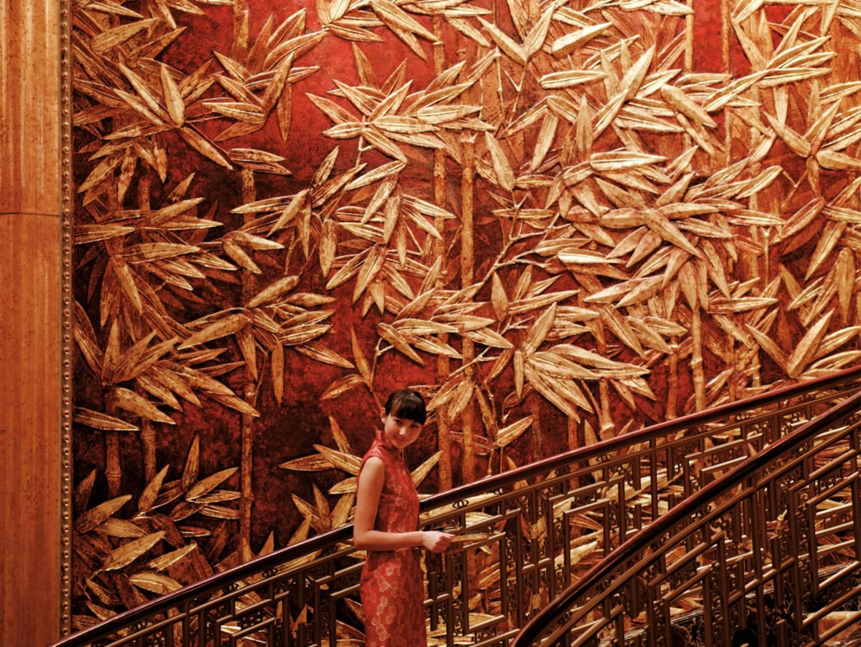 Lobby or reception in China World Hotel, Beijing