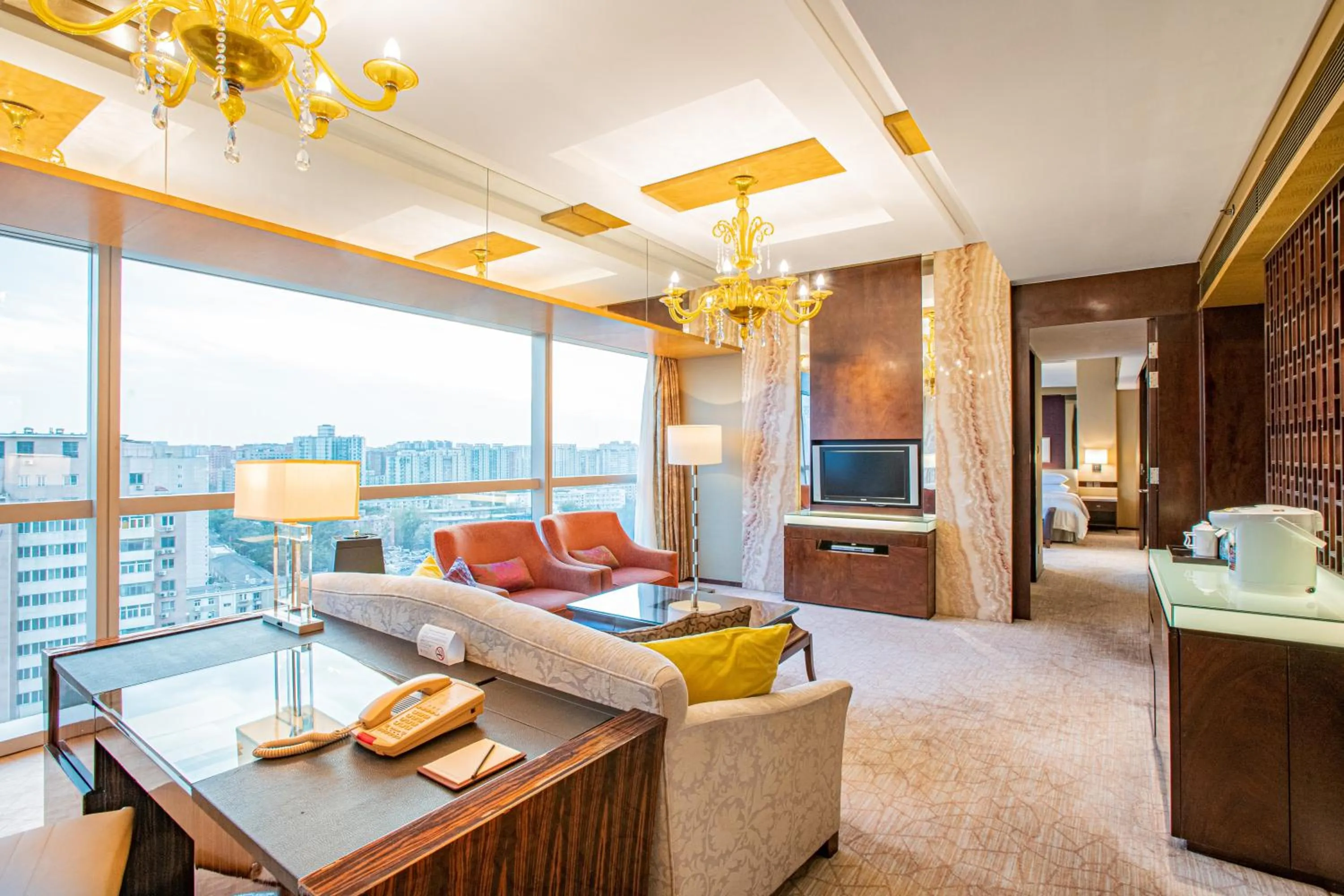 Living room in Shangri-La Beijing