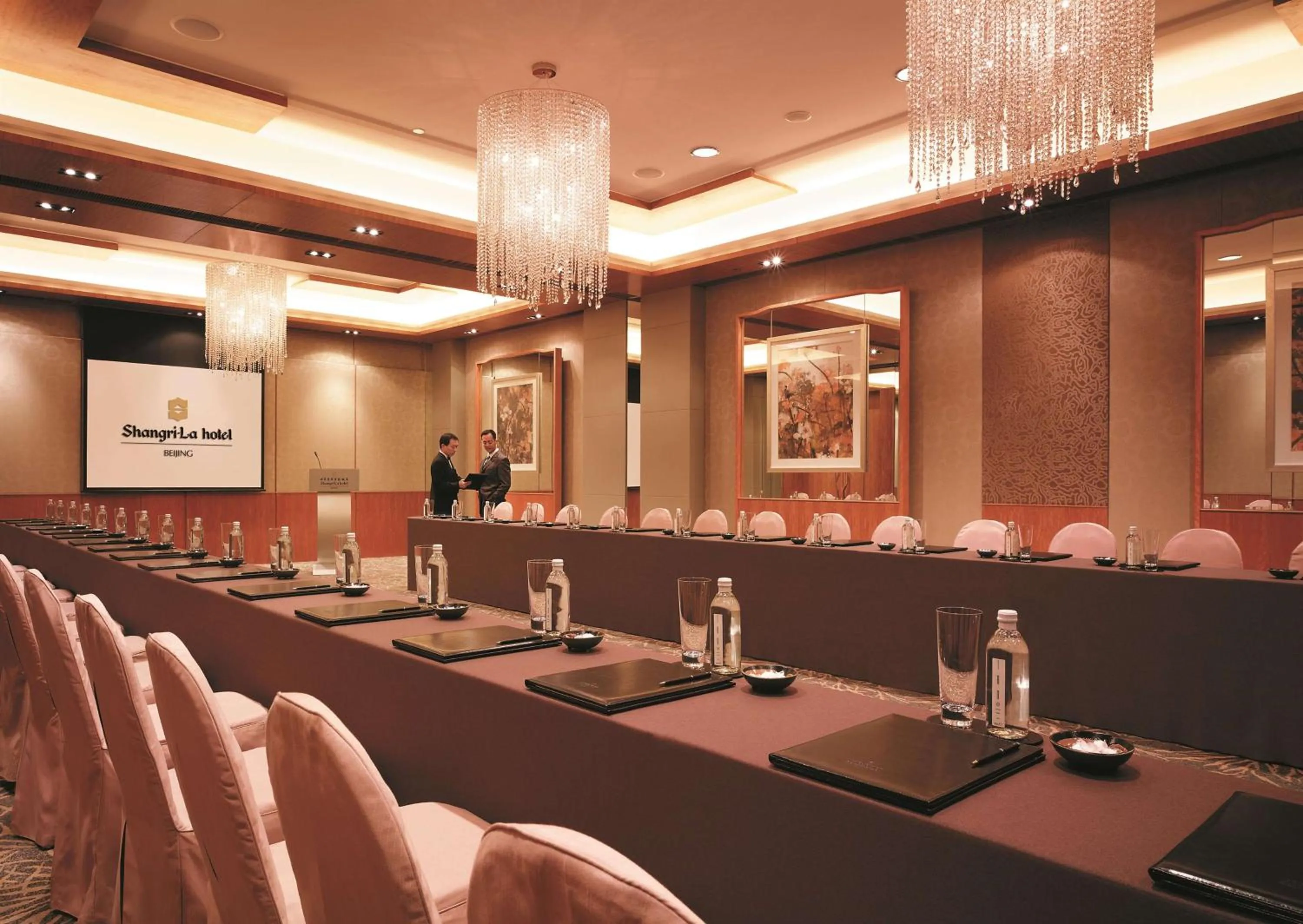 On site in Shangri-La Beijing