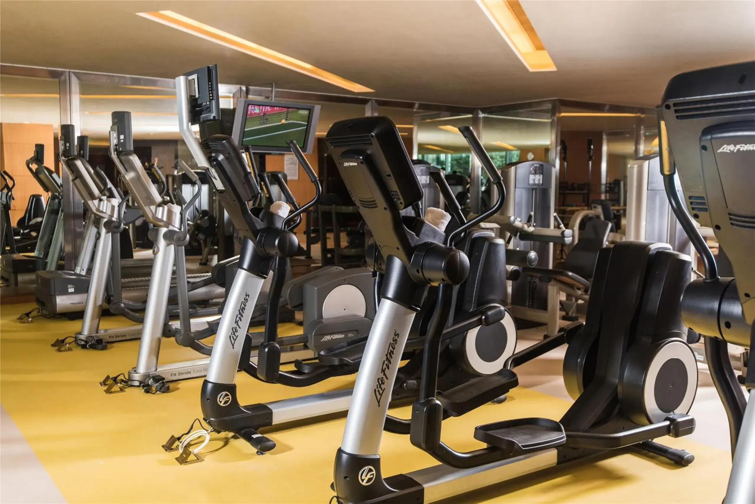 Fitness centre/facilities in Shangri-La Beijing Fitness centre/facilities in Shangri-La Beijing