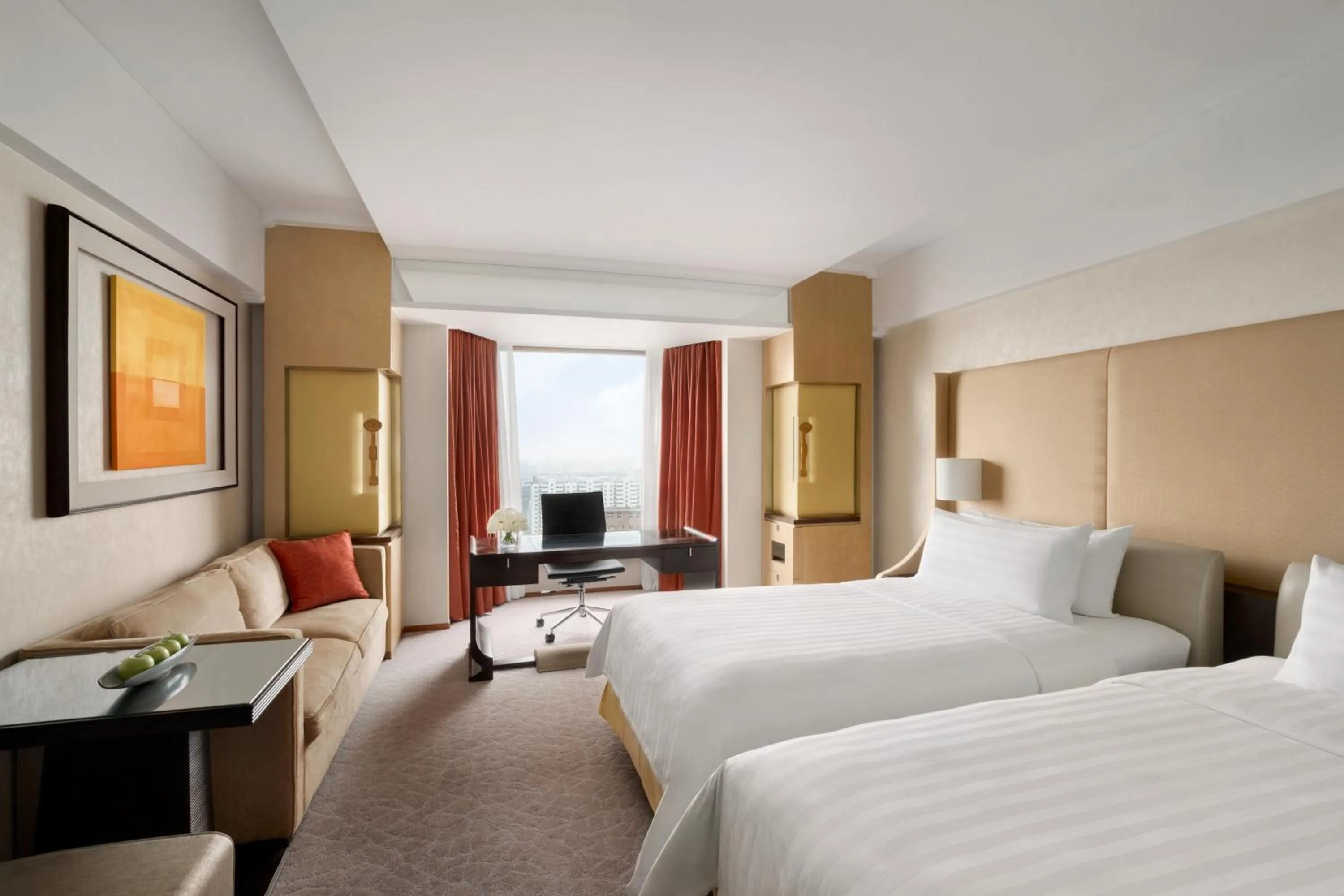 bunk bed, Bed in Shangri-La Beijing