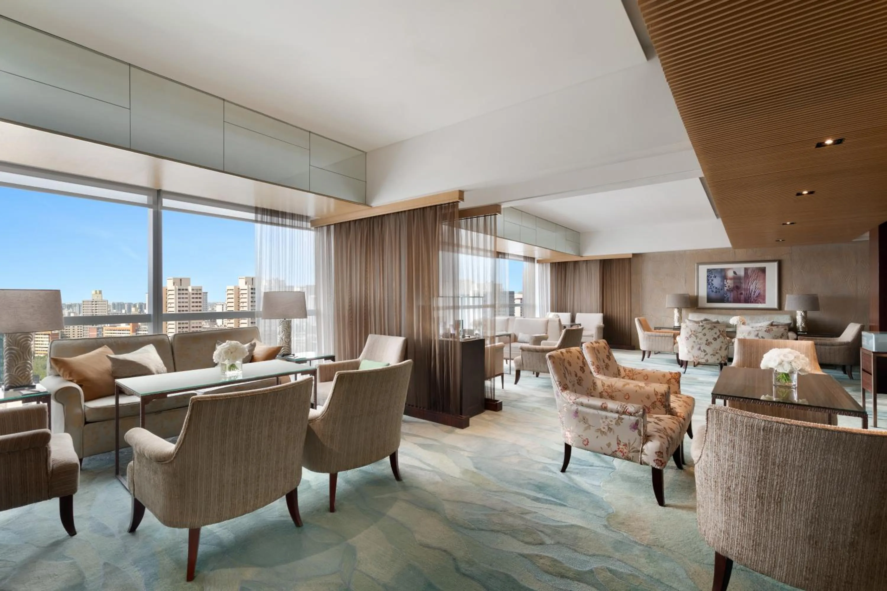 Seating area in Shangri-La Beijing