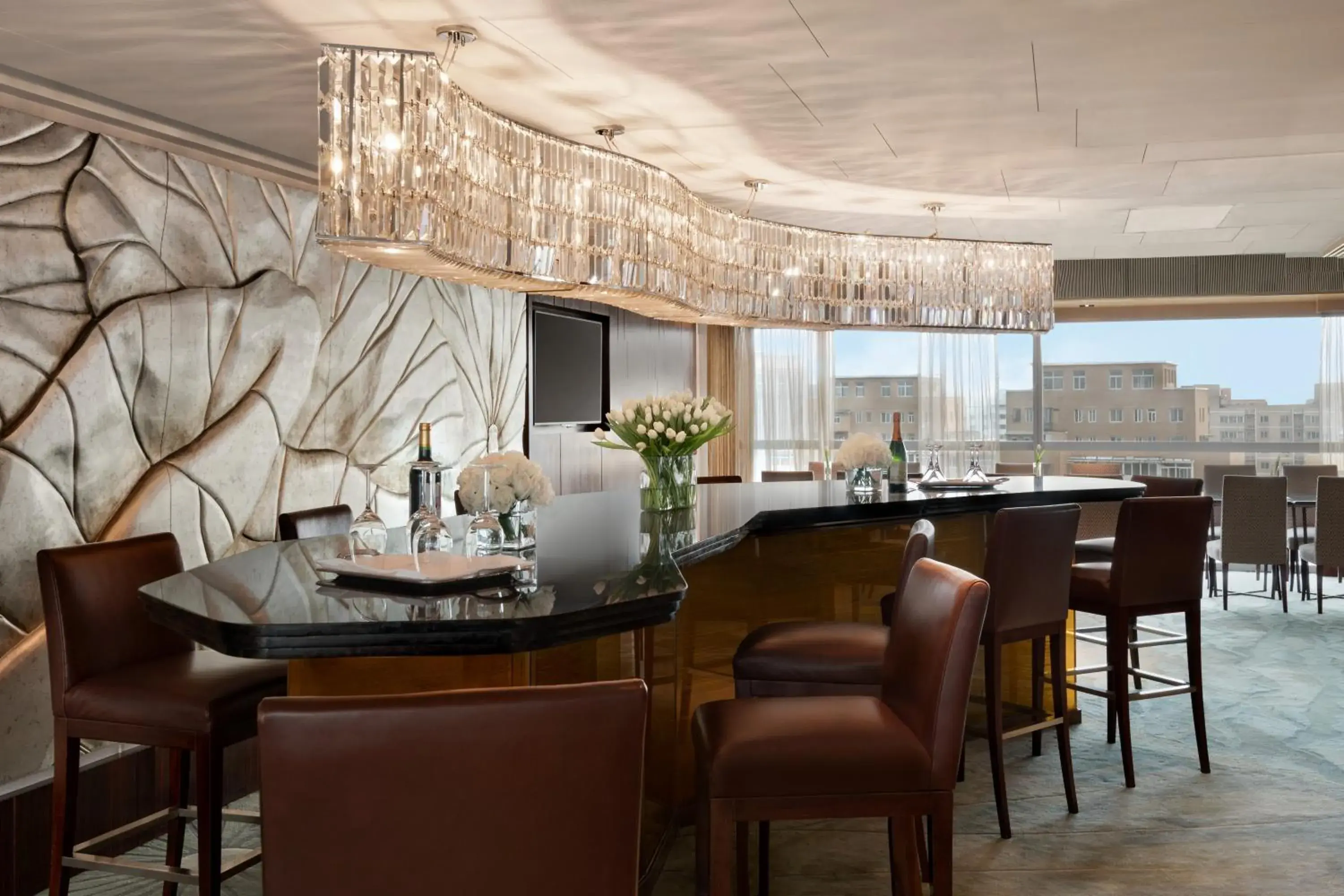 Lounge or bar in Shangri-La Beijing Lounge or bar in Shangri-La Beijing