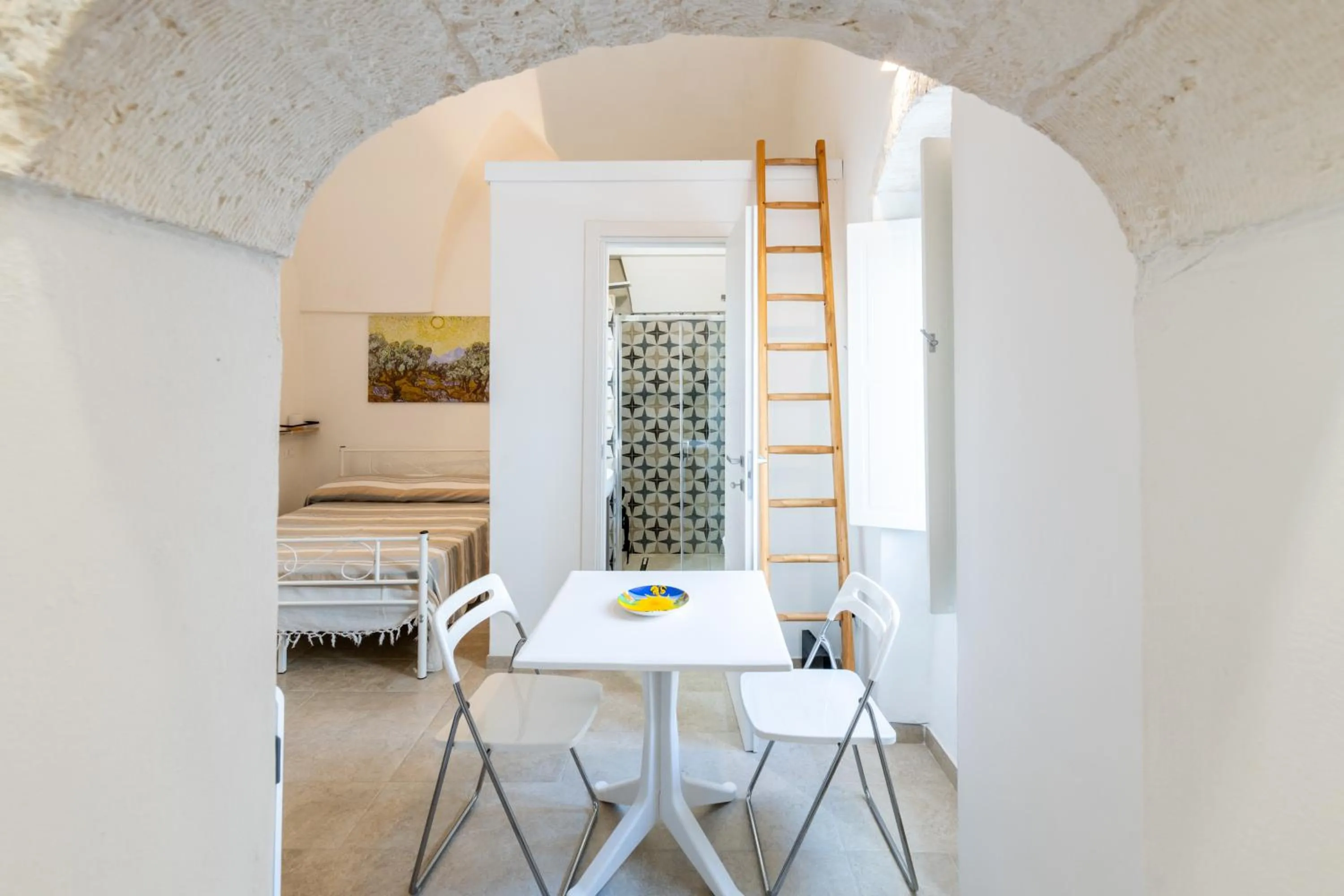 Bed in Le Piccole Case Bianche