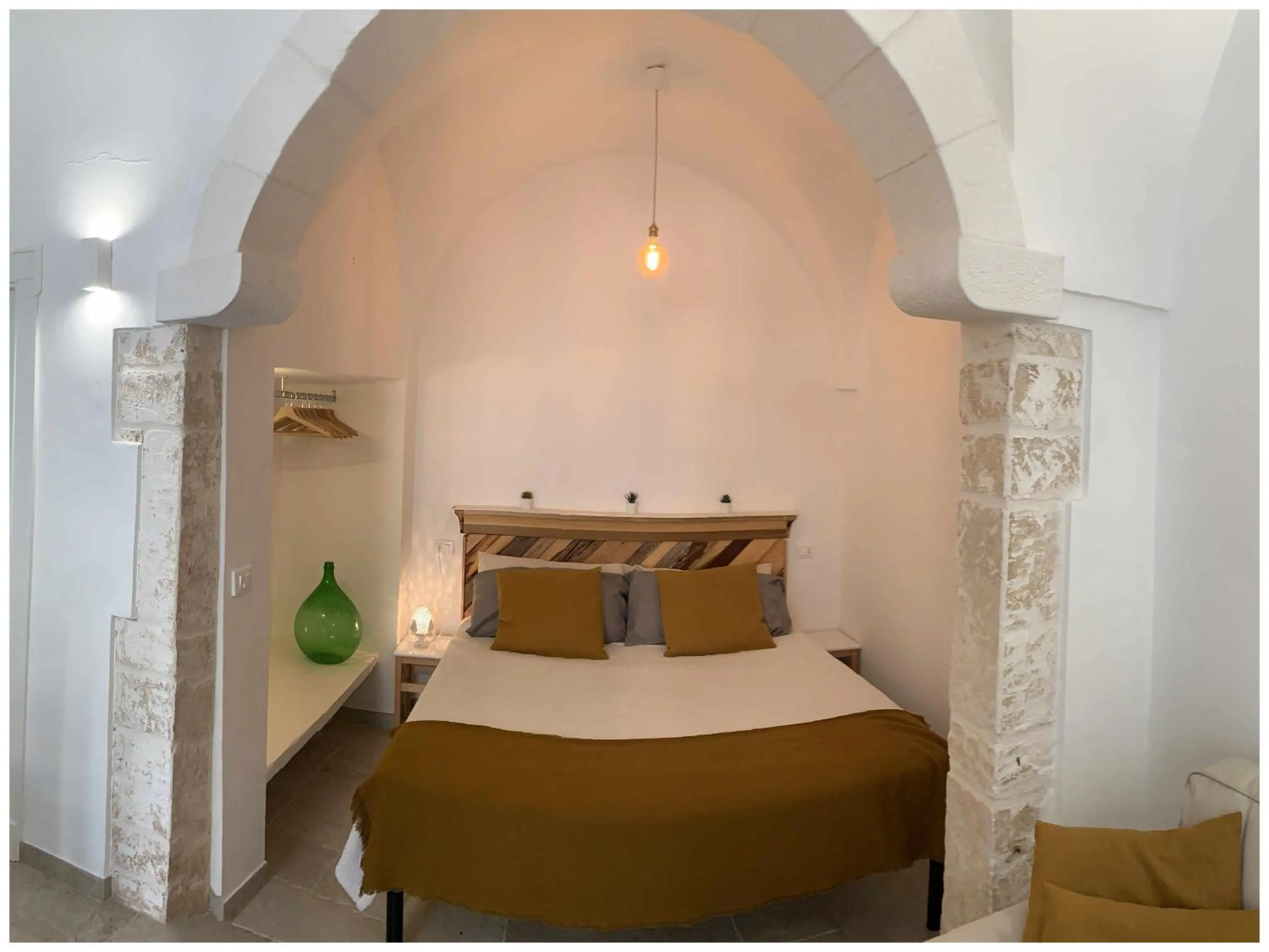 Bed in Le Piccole Case Bianche