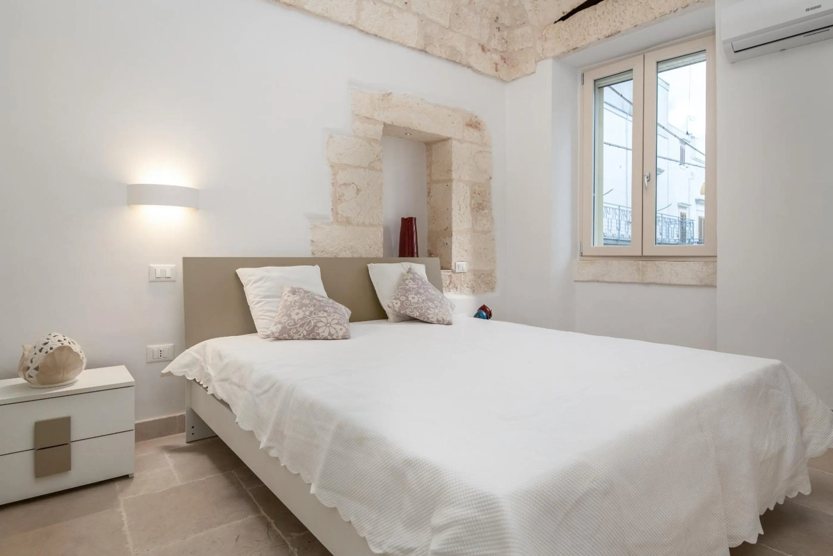 Bed in Le Piccole Case Bianche