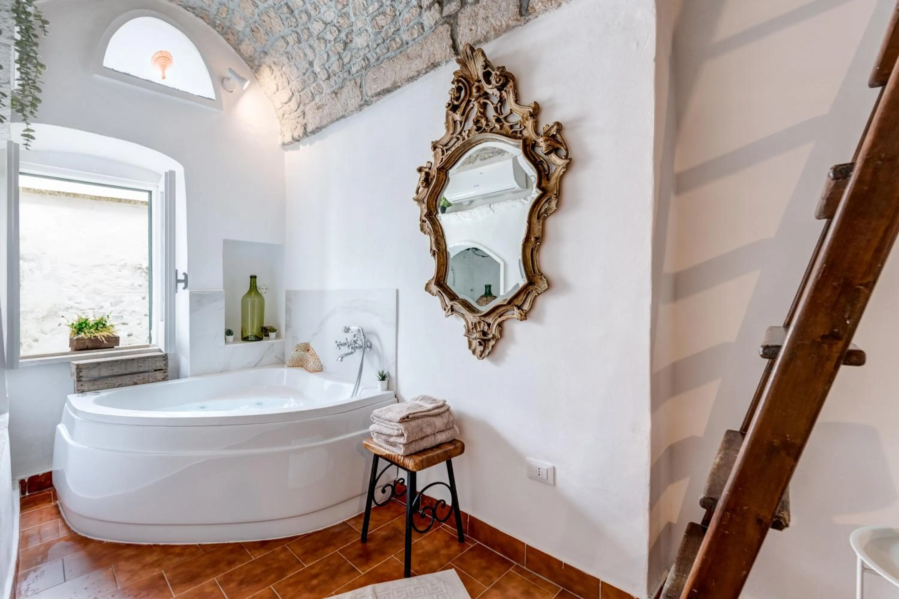 Bathroom in Le Piccole Case Bianche