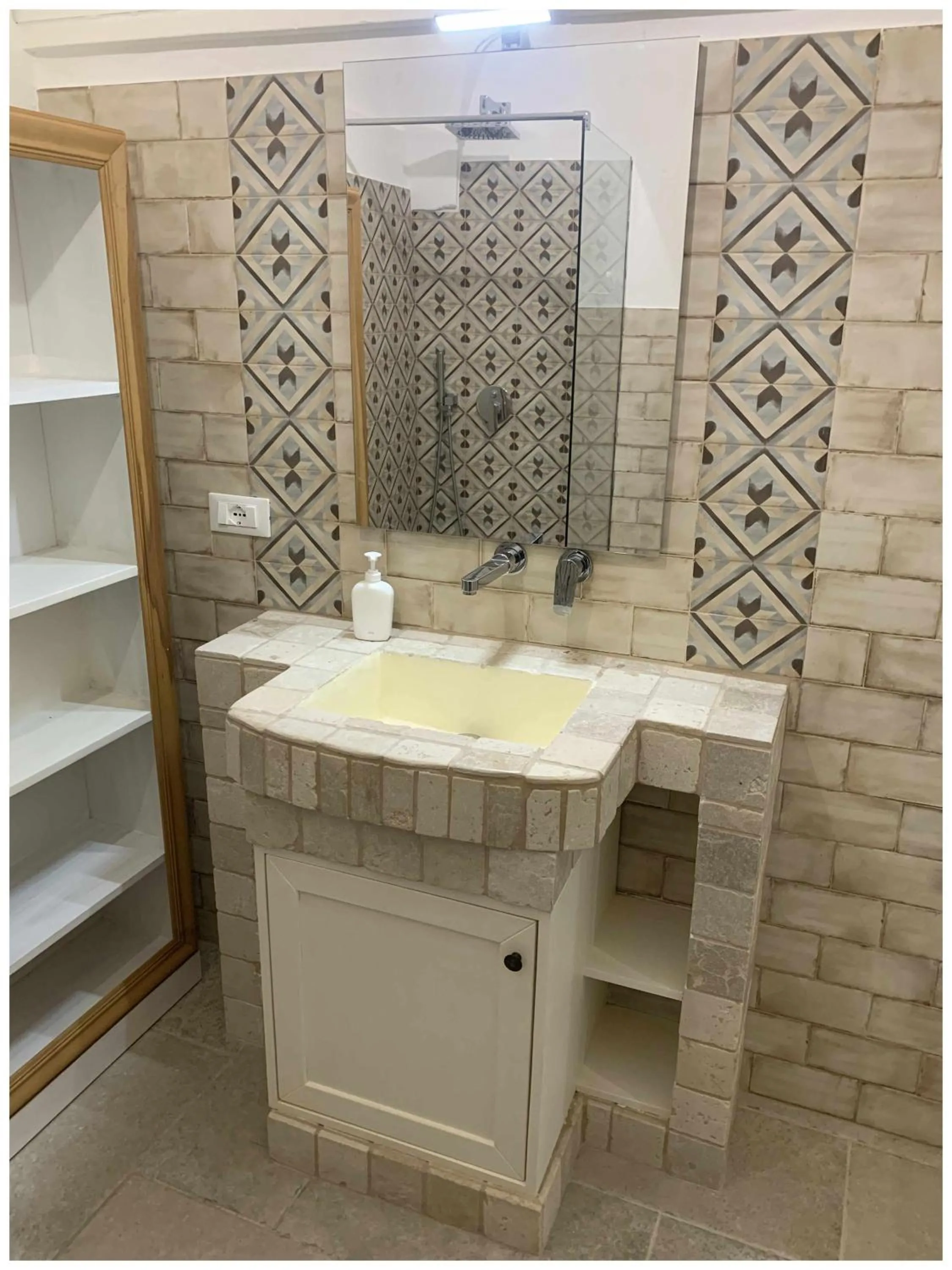 Bathroom in Le Piccole Case Bianche