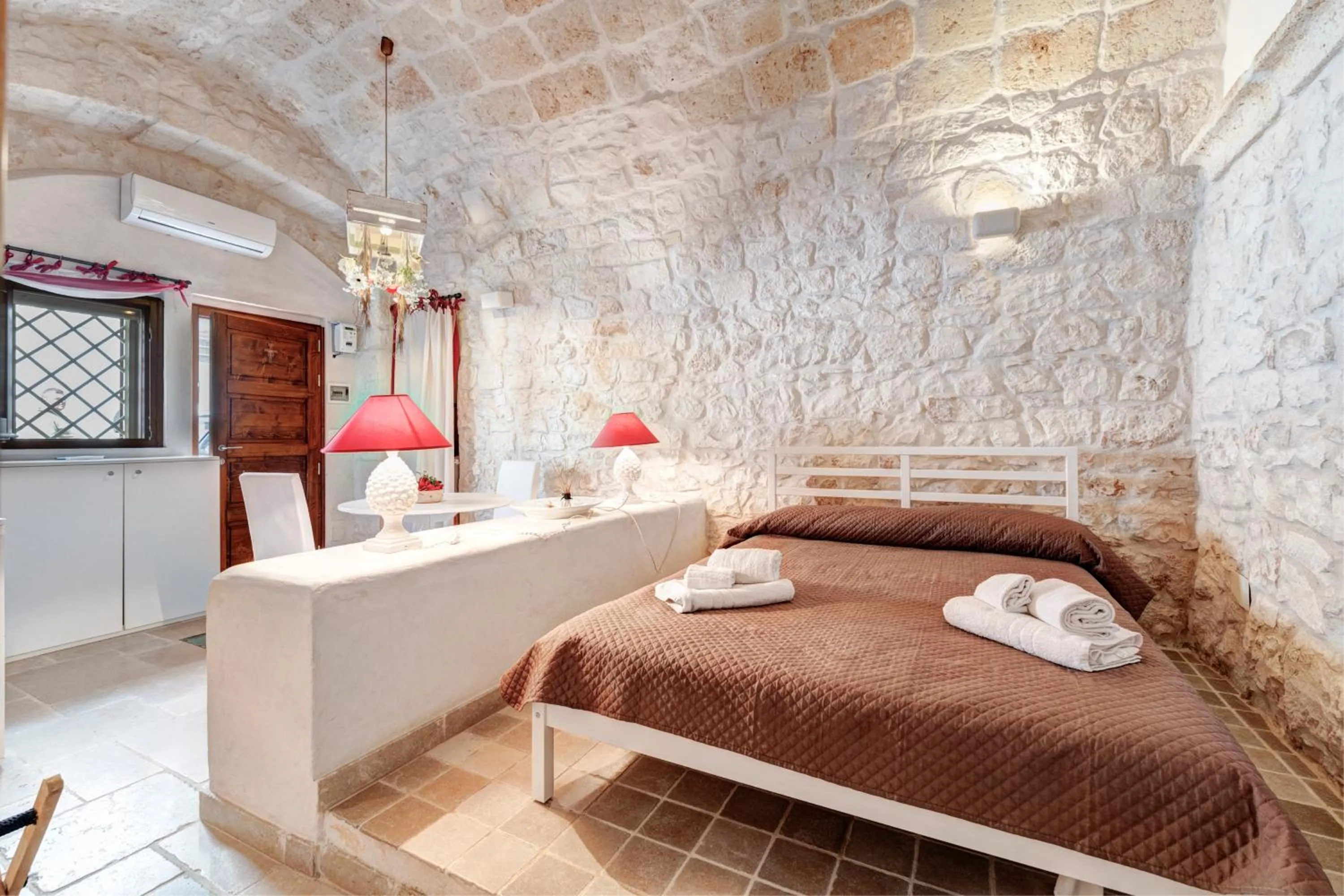 Bed in Le Piccole Case Bianche
