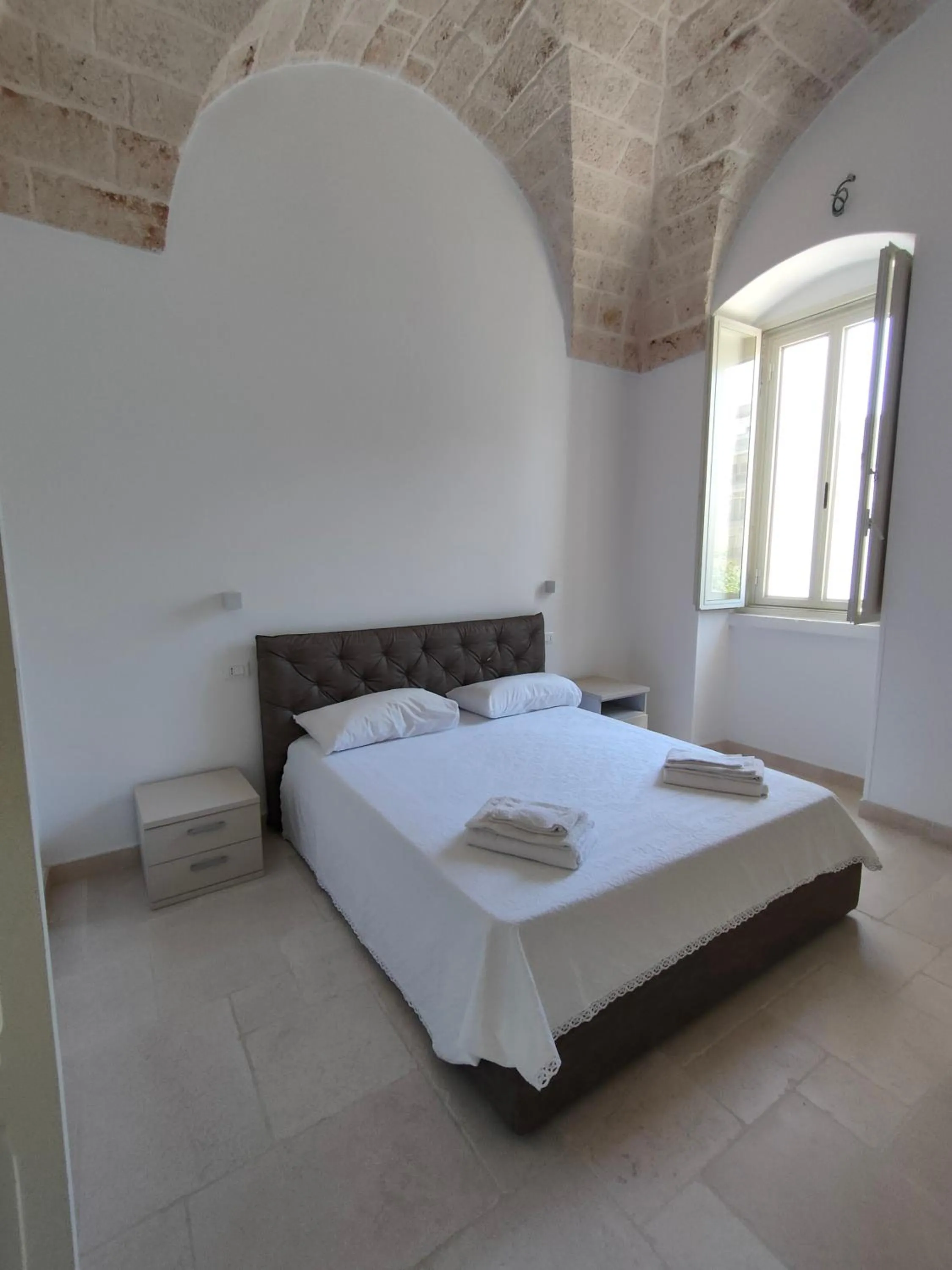 Bed in Le Piccole Case Bianche