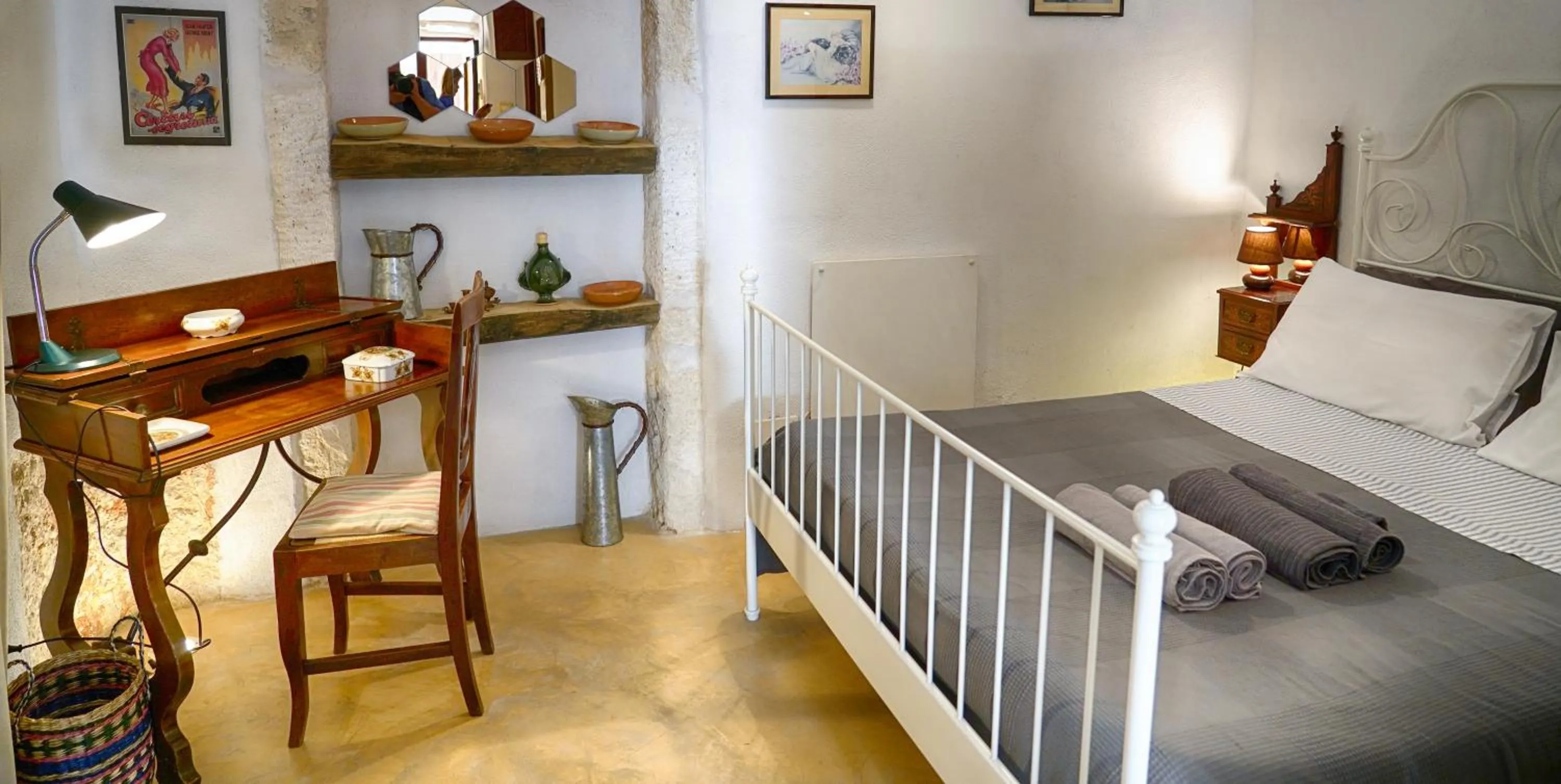 Bed in Le Piccole Case Bianche