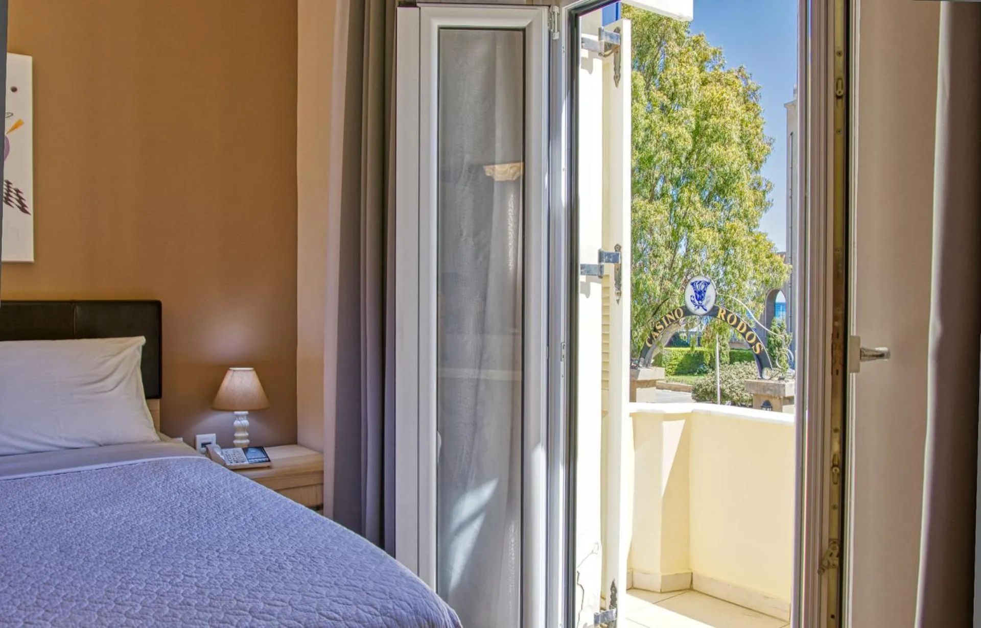 View (from property/room), Bed in Island Boutique Hotel