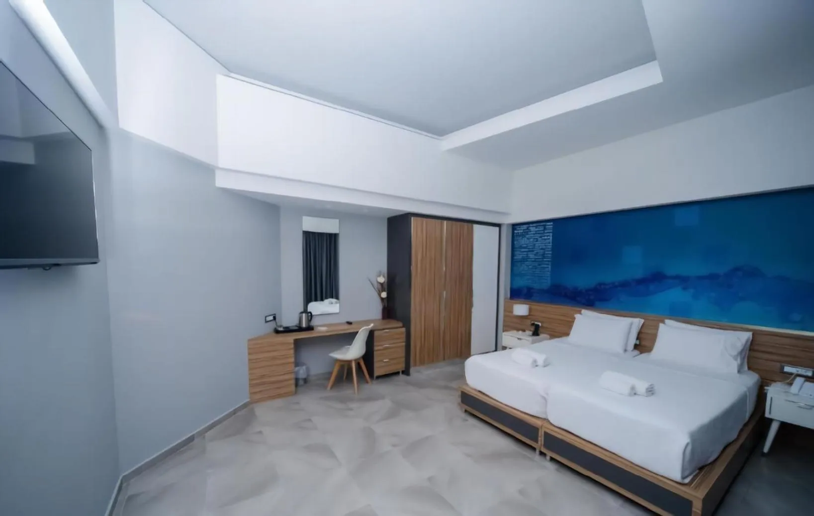 Bedroom, Bed in Island Boutique Hotel