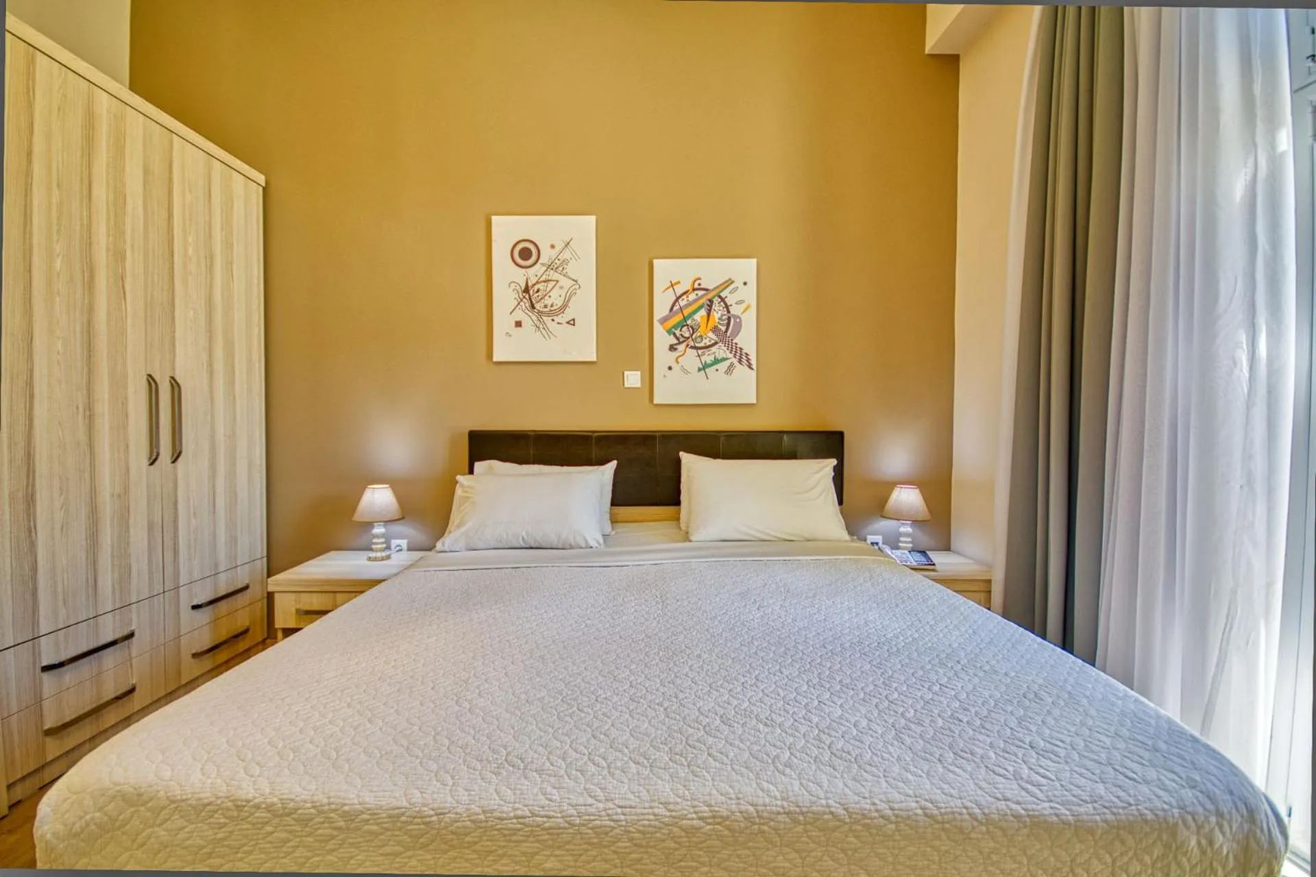 Bed in Island Boutique Hotel