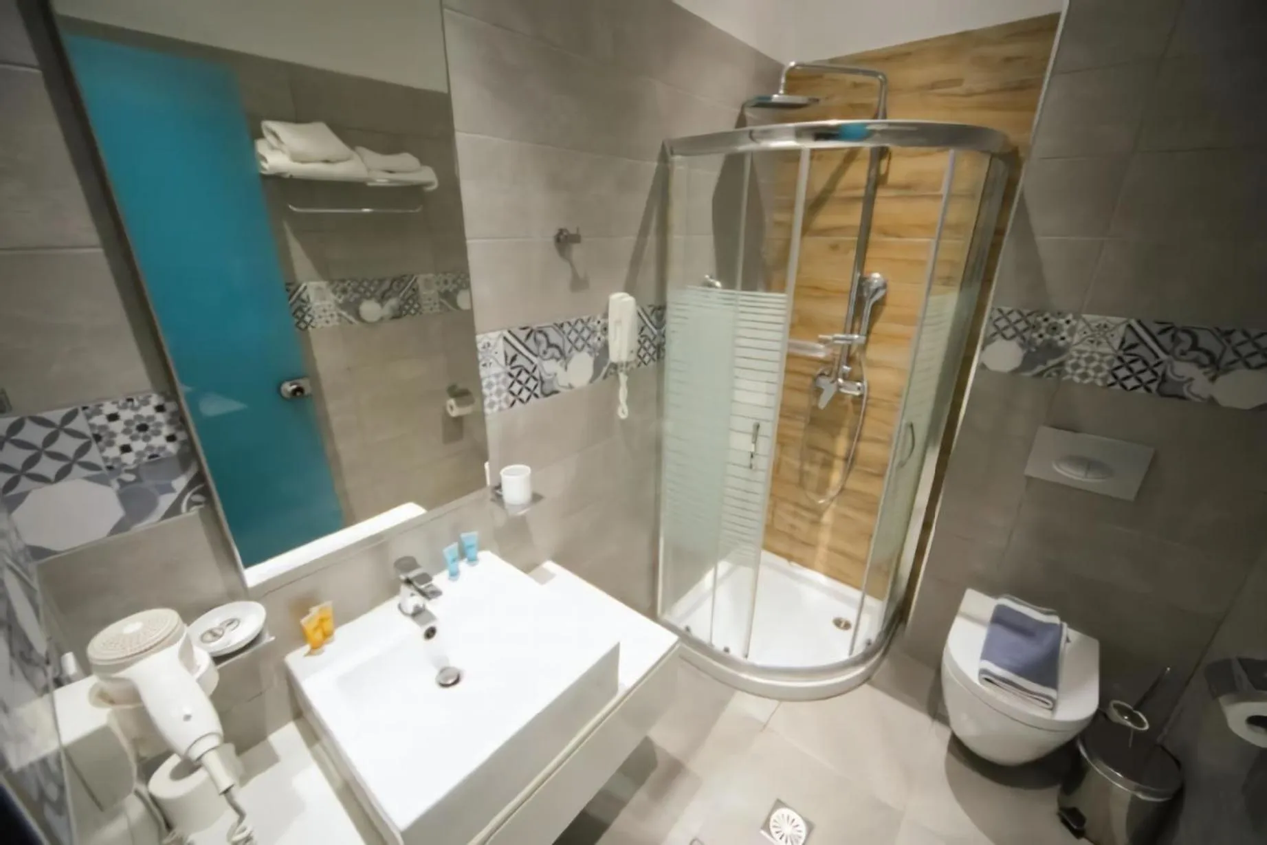 Shower in Island Boutique Hotel