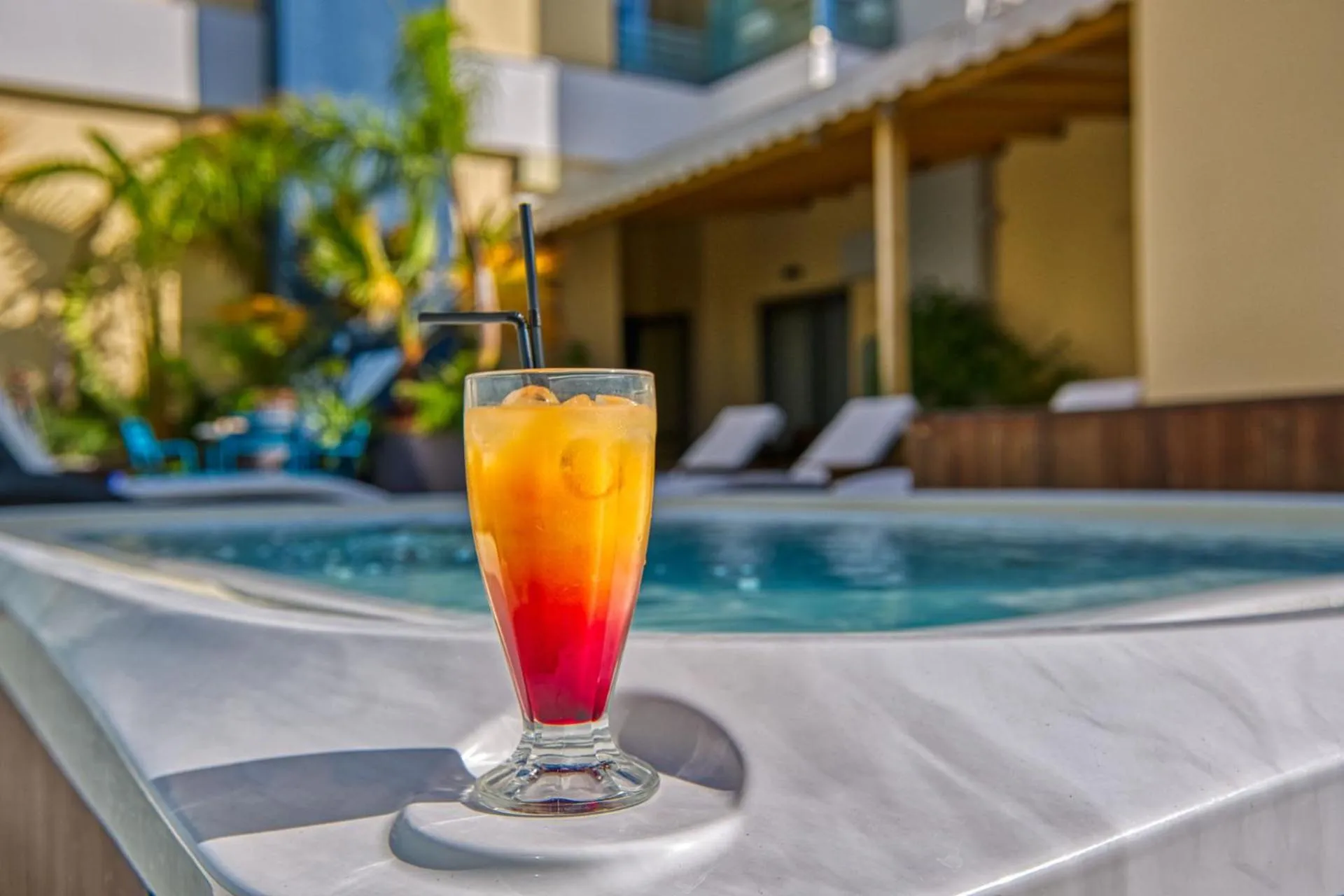 Drinks in Island Boutique Hotel