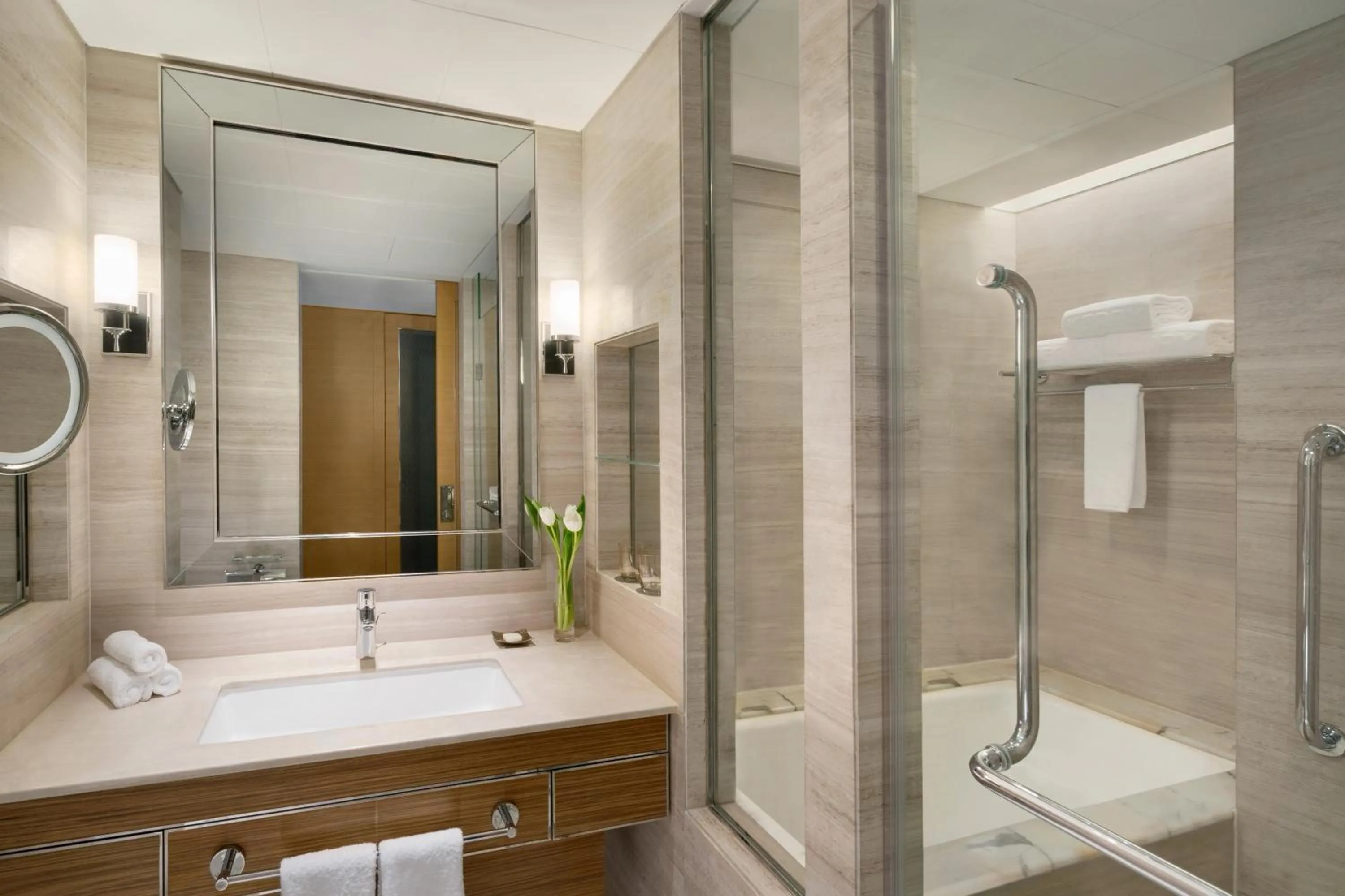 Toilet in Kerry Hotel, Beijing by Shangri-La - 5 Kilometers to The Forbidden City