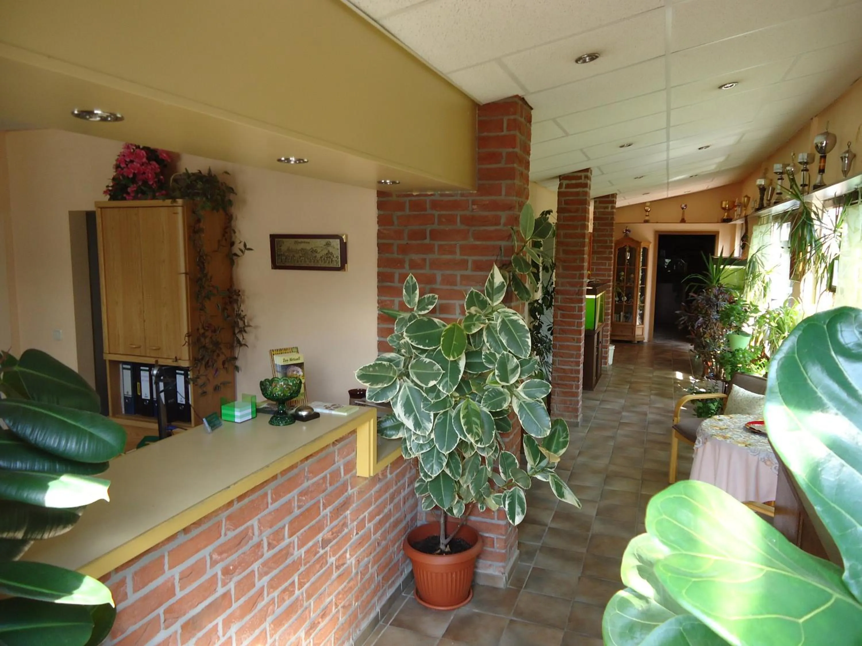 Lobby or reception in Hotel Ottersleben