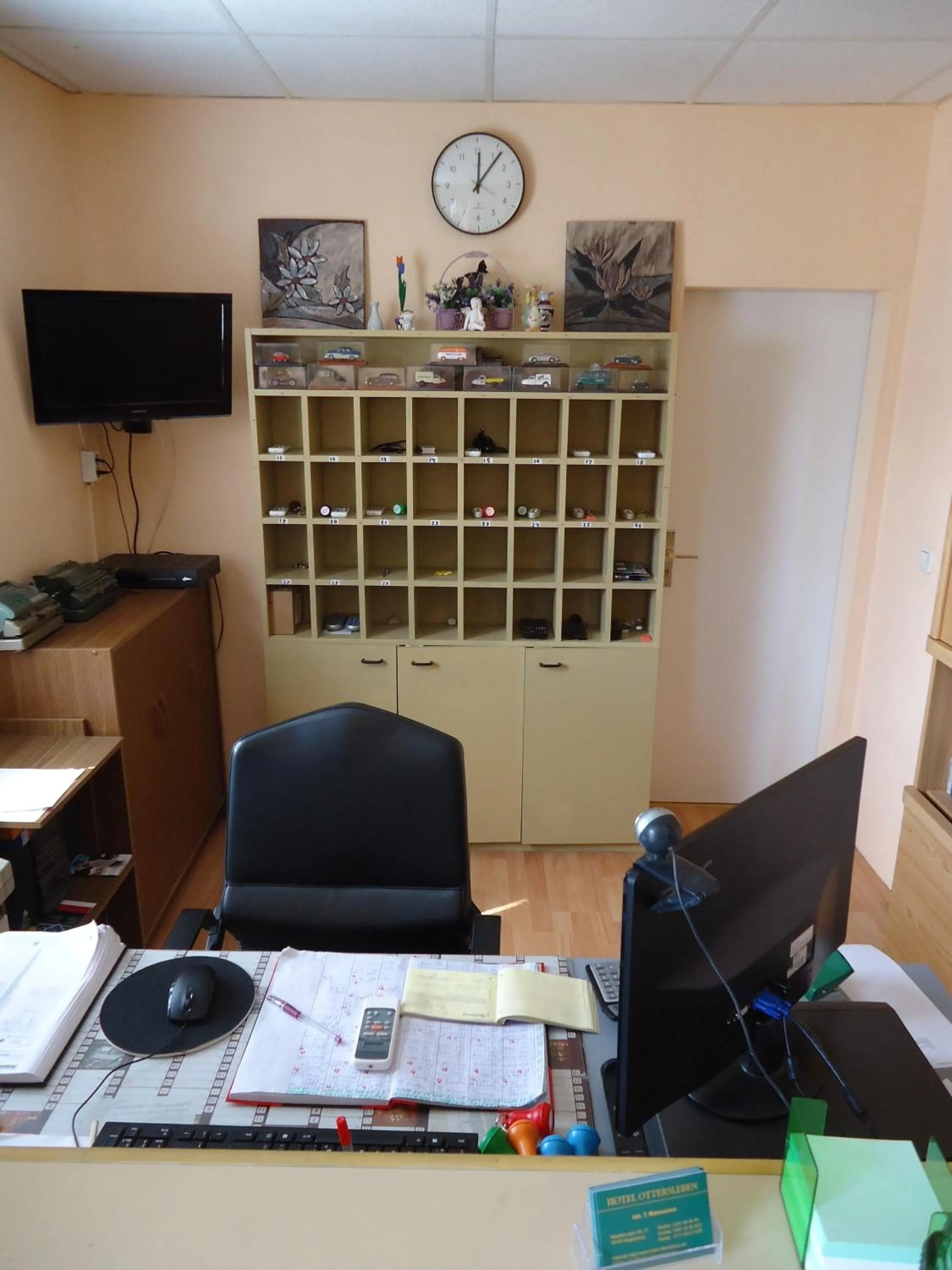 Lobby or reception in Hotel Ottersleben